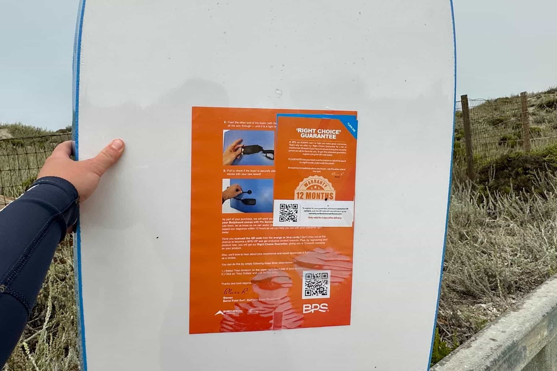 Bps Storm Body Board Manual