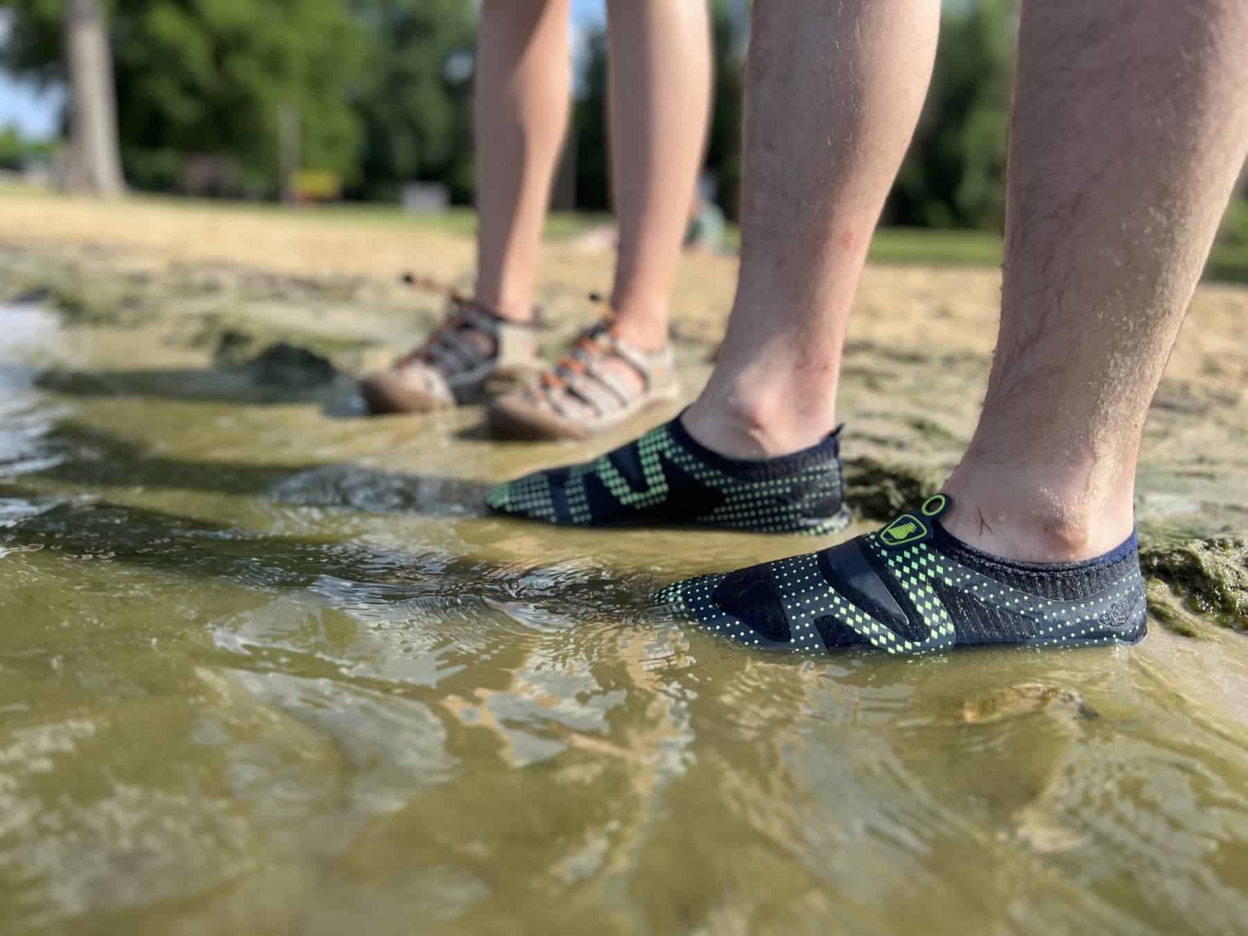 Keens Water Shoes And Barerun On Water 2