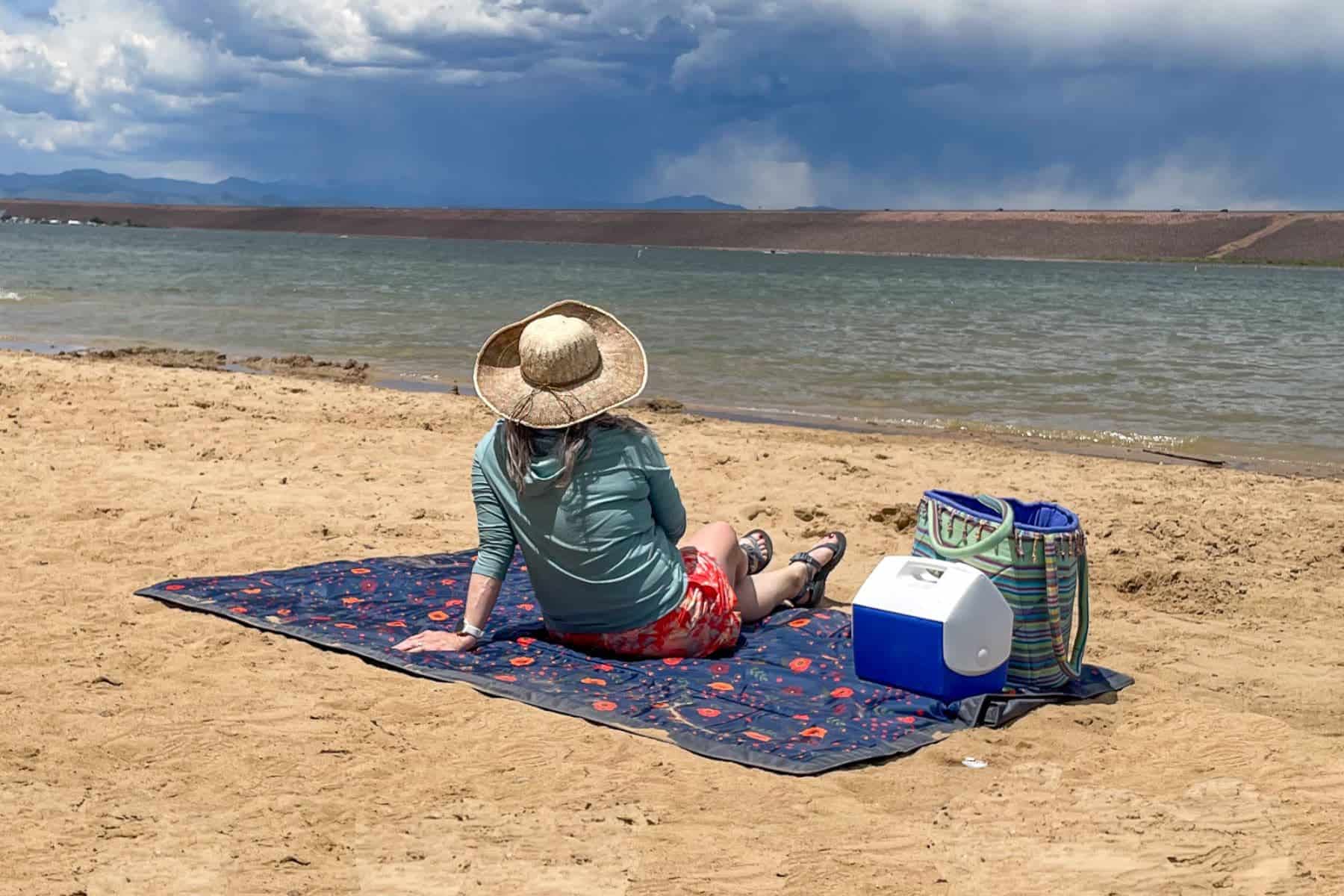 Little Unicorn Outdoor Family Picnic & Beach Blanket