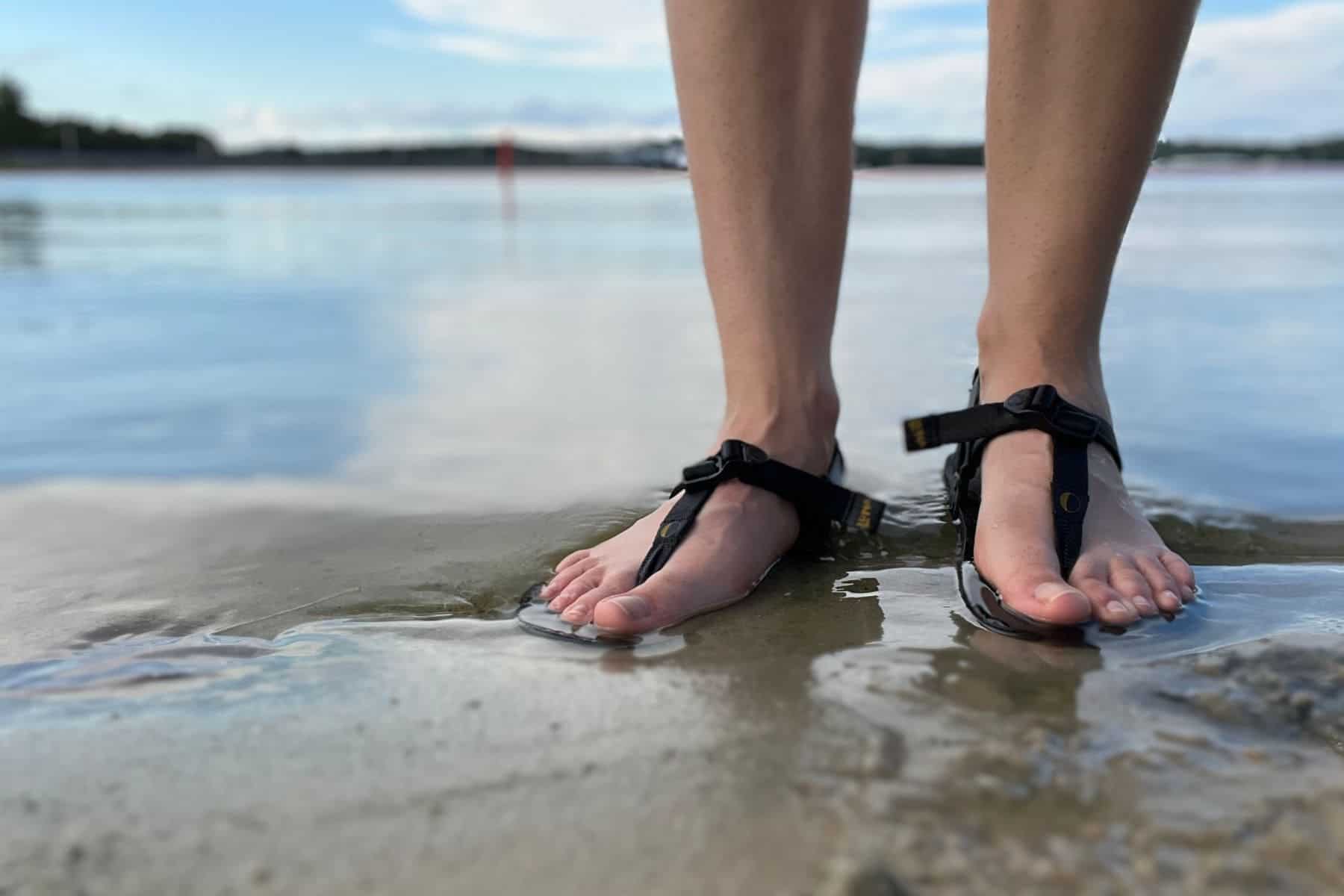 Luna Sandals Mono Winged Edition