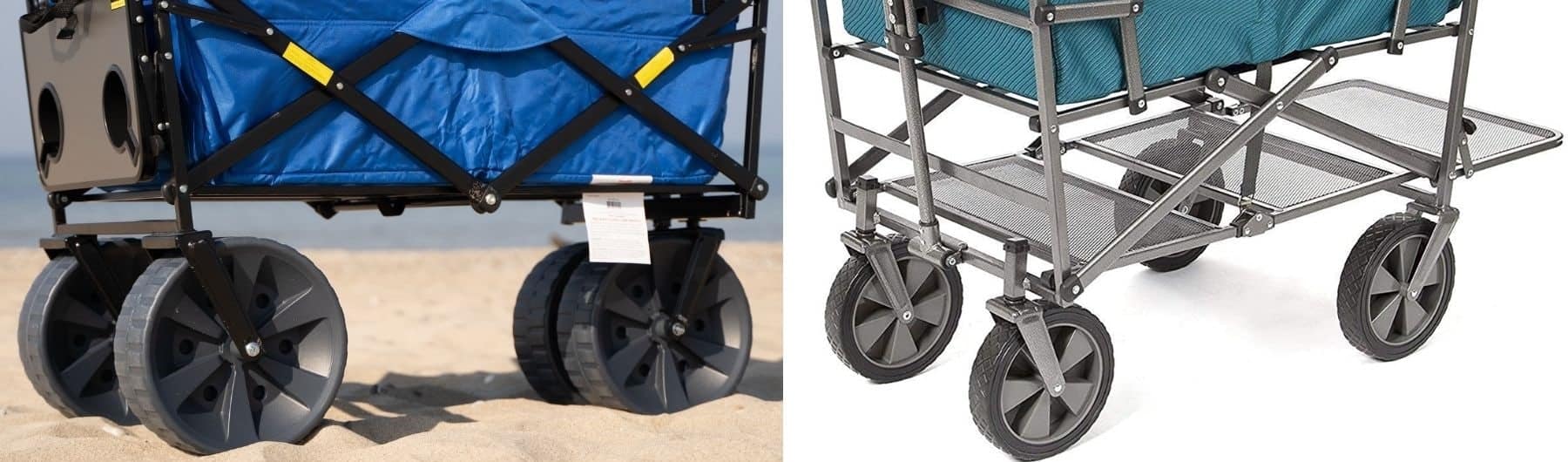 The front wheels are close together, making it maneuverable, but it also causes it to tip over. 