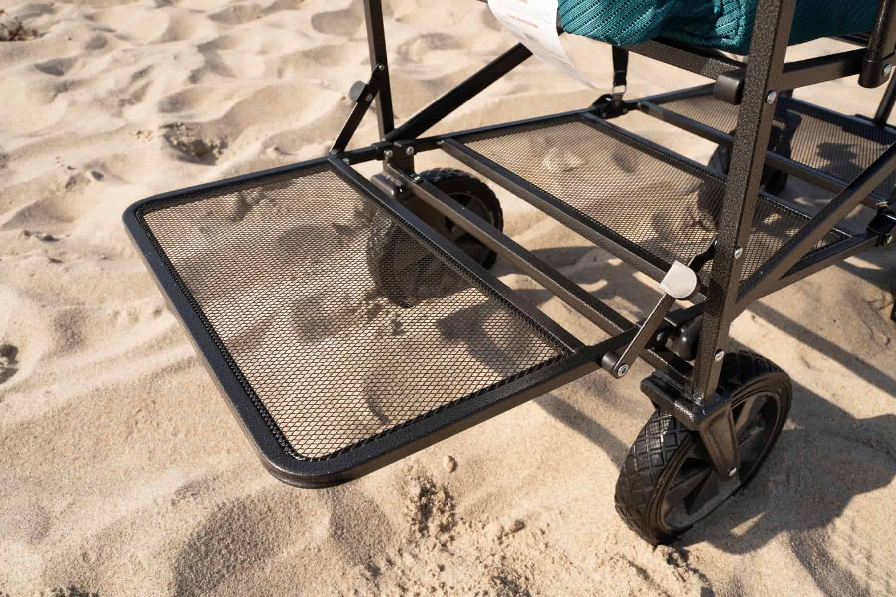 mac sports double beach wagon ramp close up