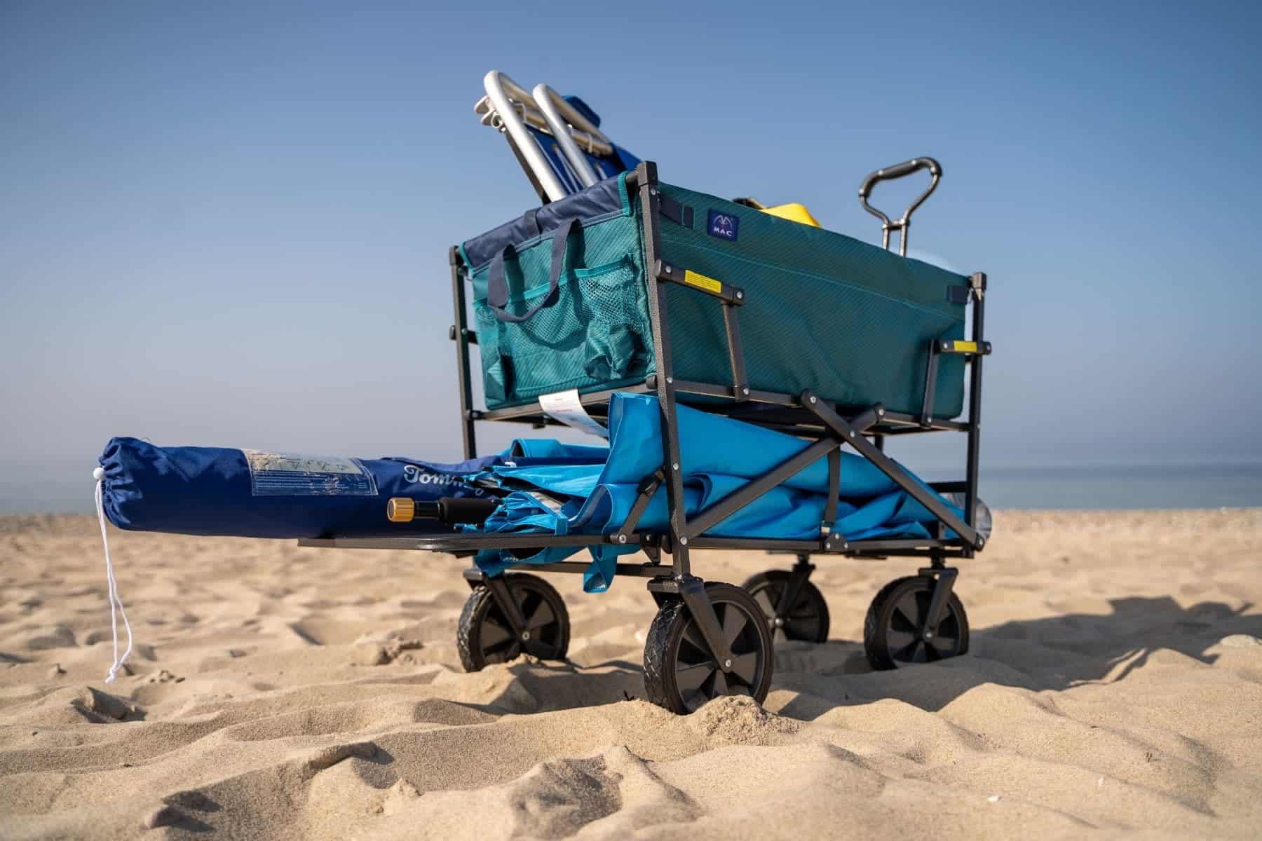 mac sports double fully loaded on beach