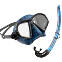 oceanic predator blue snorkeling gear
