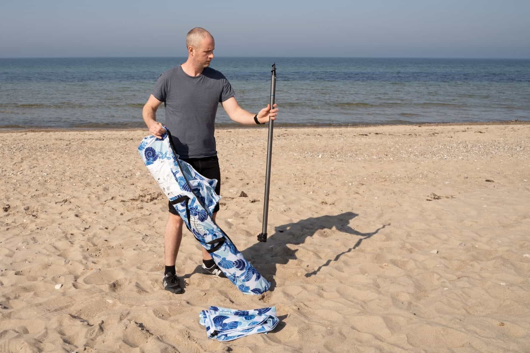 Qipi Beach Cabana Assembly