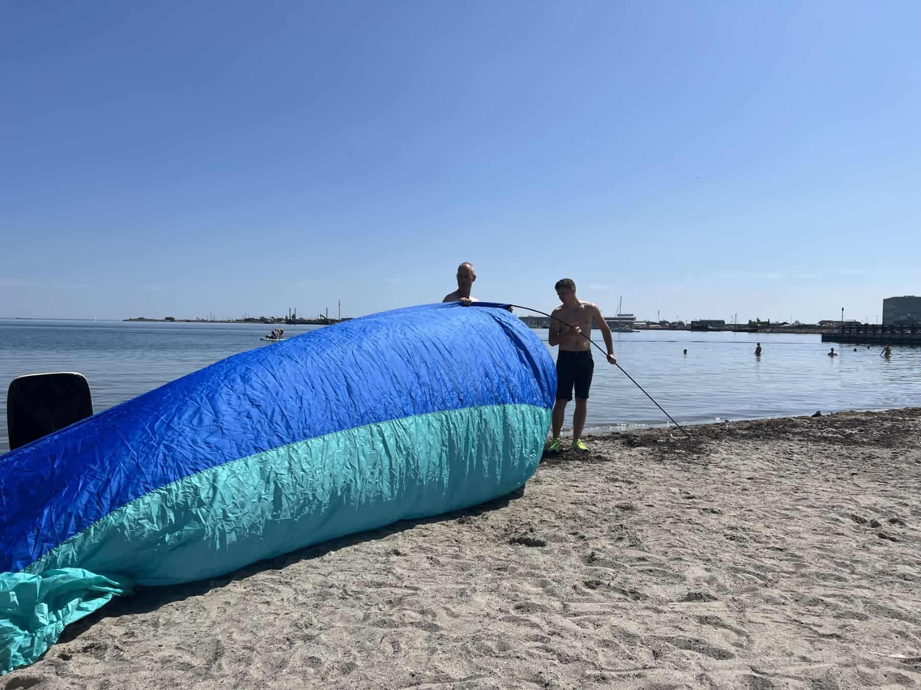 Shibumi Shade Setting Up