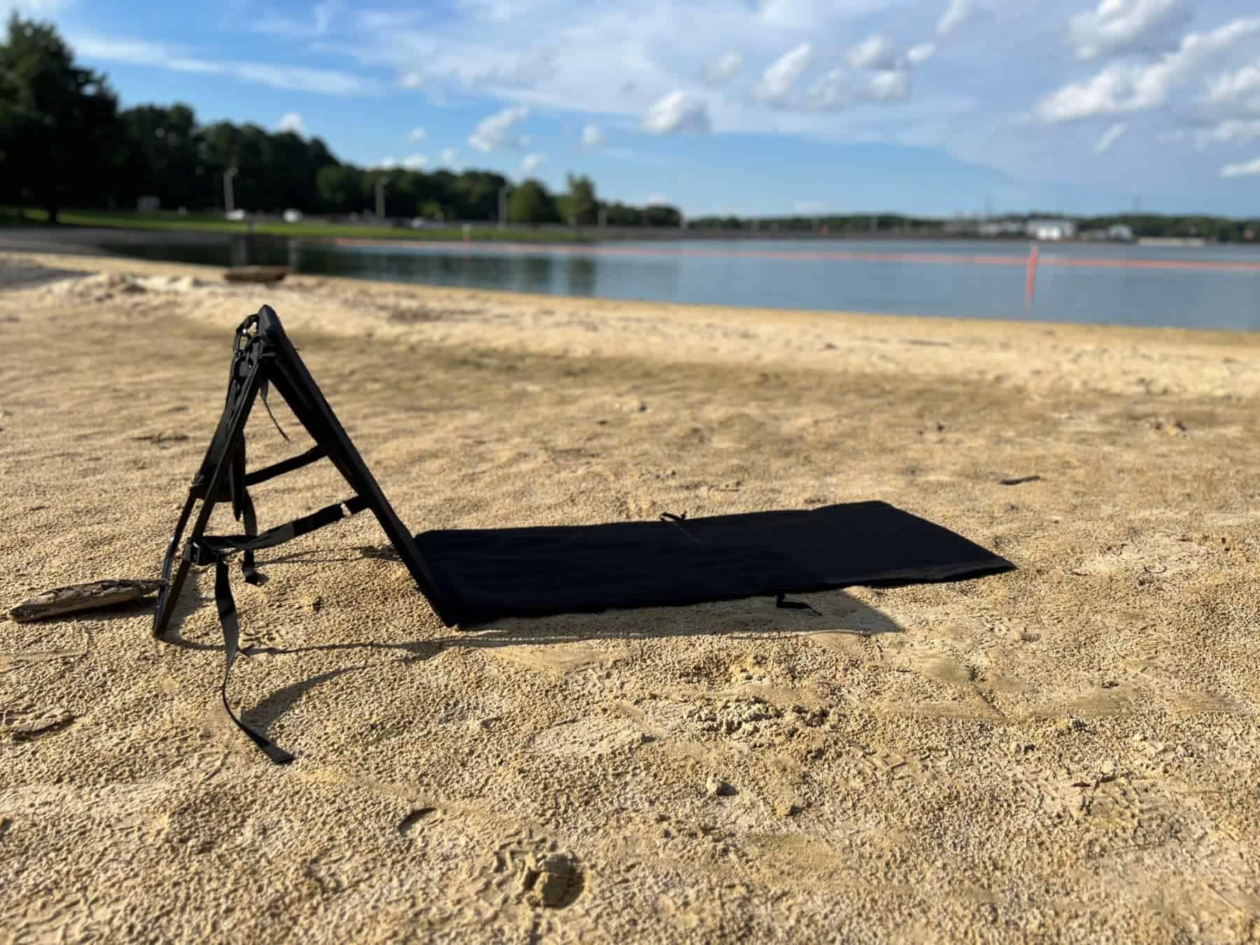 Unipride Portable Beach Chair Side View