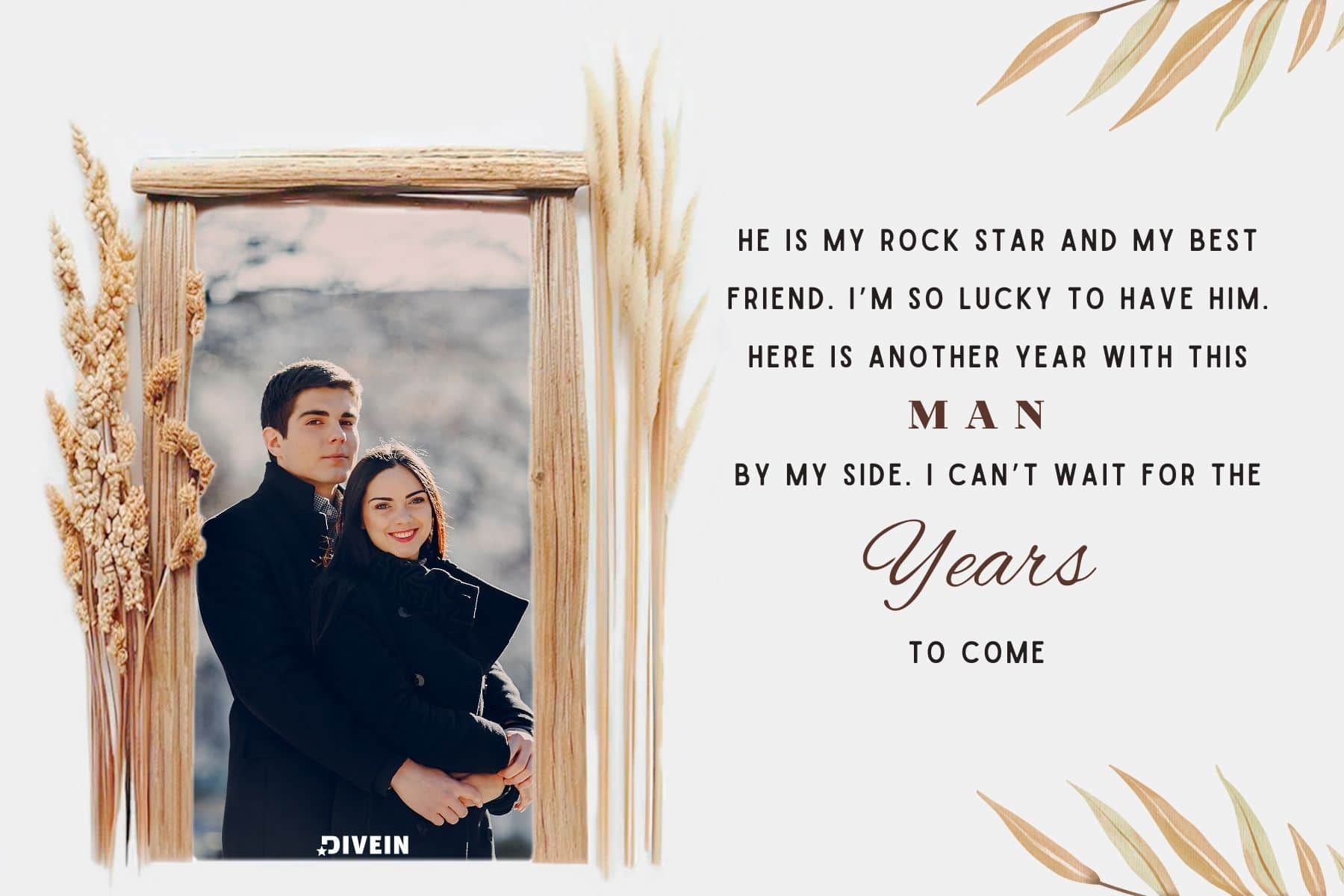 anniversary captions for my boyfriend. He is my rock star and my best friend. I’m so lucky to have him. here is another year with this man by my side. i cant wait for the years to come