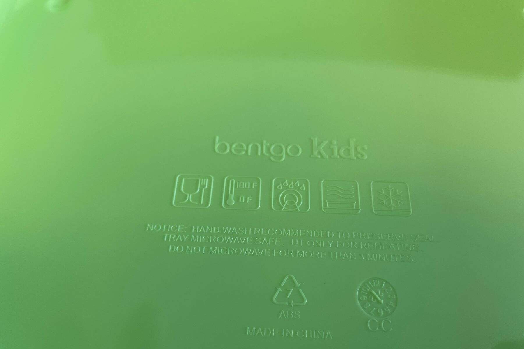 Care instructions at the back. 