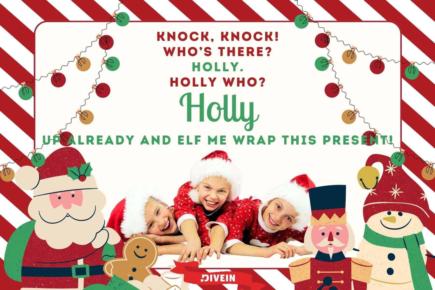 Christmas Jokes For Kids Holly