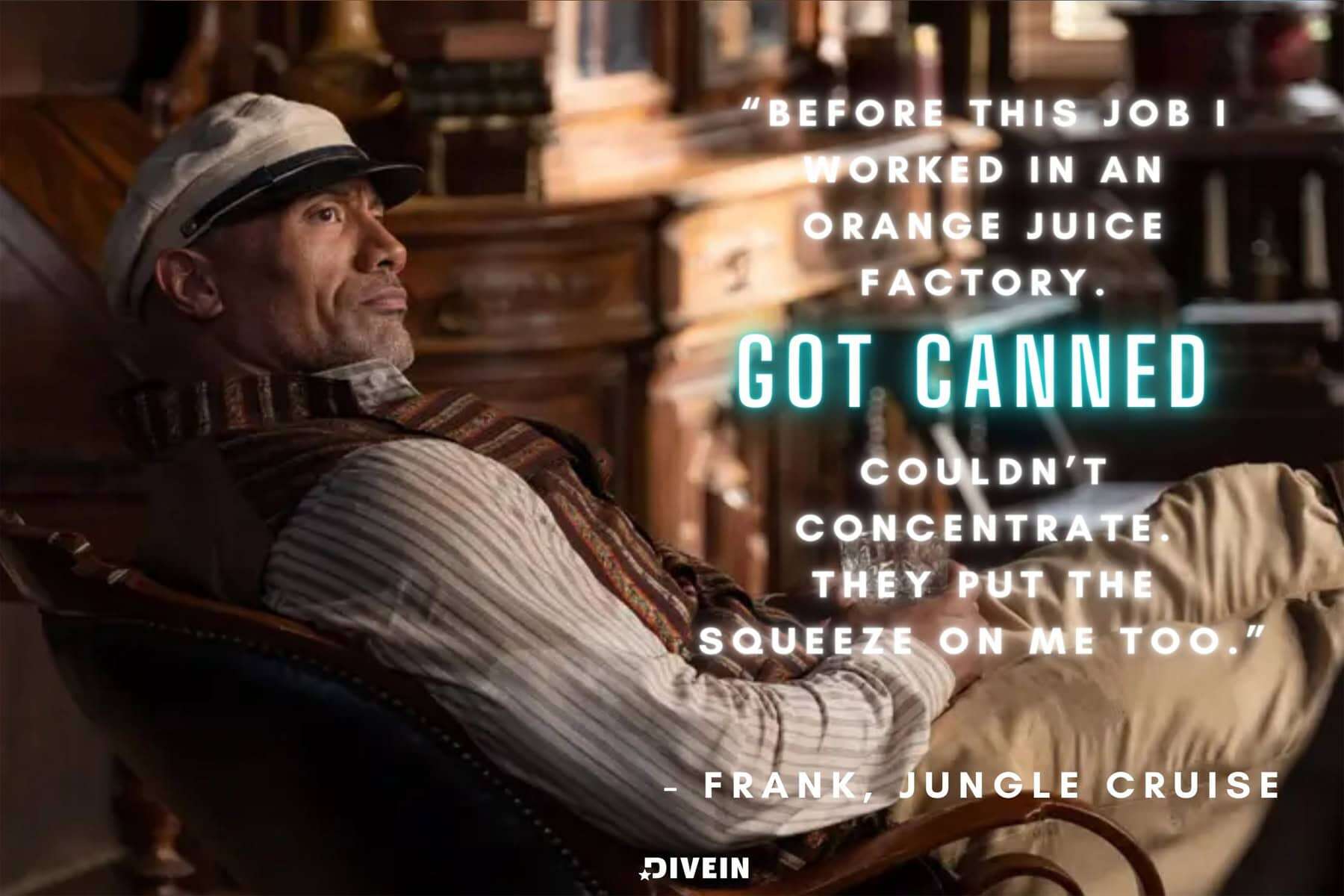 dad jokes popularity in films. dwayne the rock johnsons character frank says dad joke