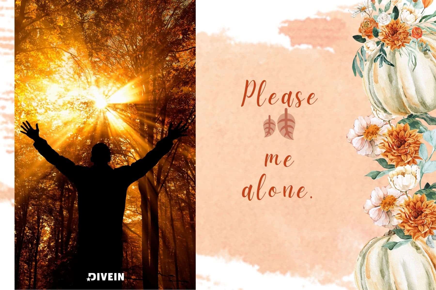 fall instagram captions with emojis. please leaf me alone