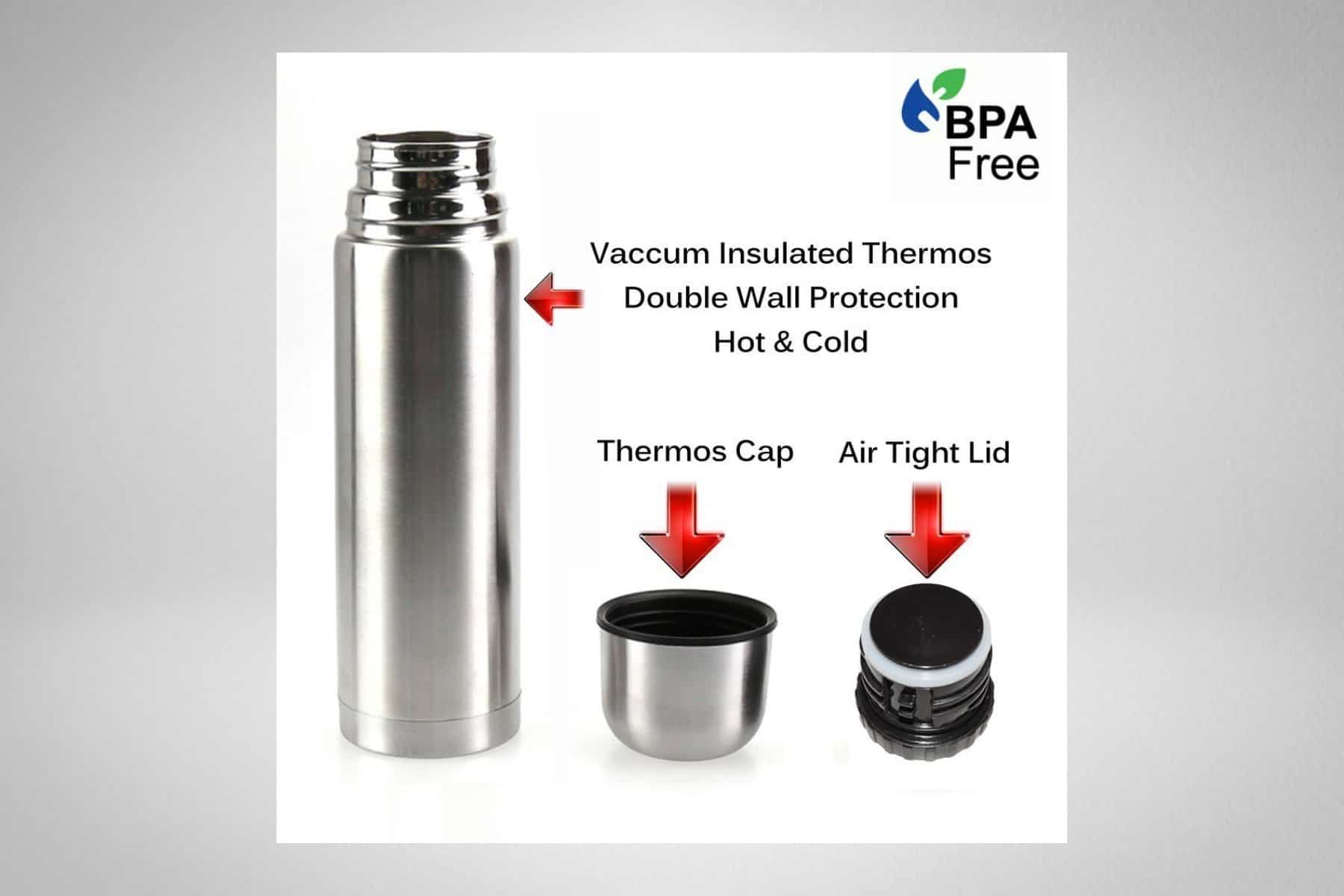 Fijoo Best Stainless Steel Coffee Thermos Temperature Retention