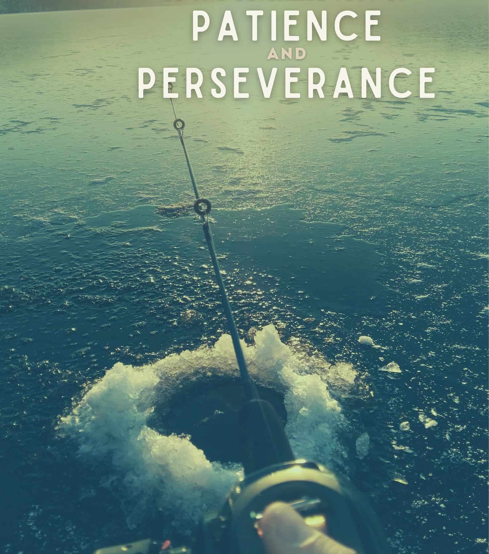 Ice Fishing Quotes for Instagram. Ice fishing is the ultimate test of patience and perseverance.