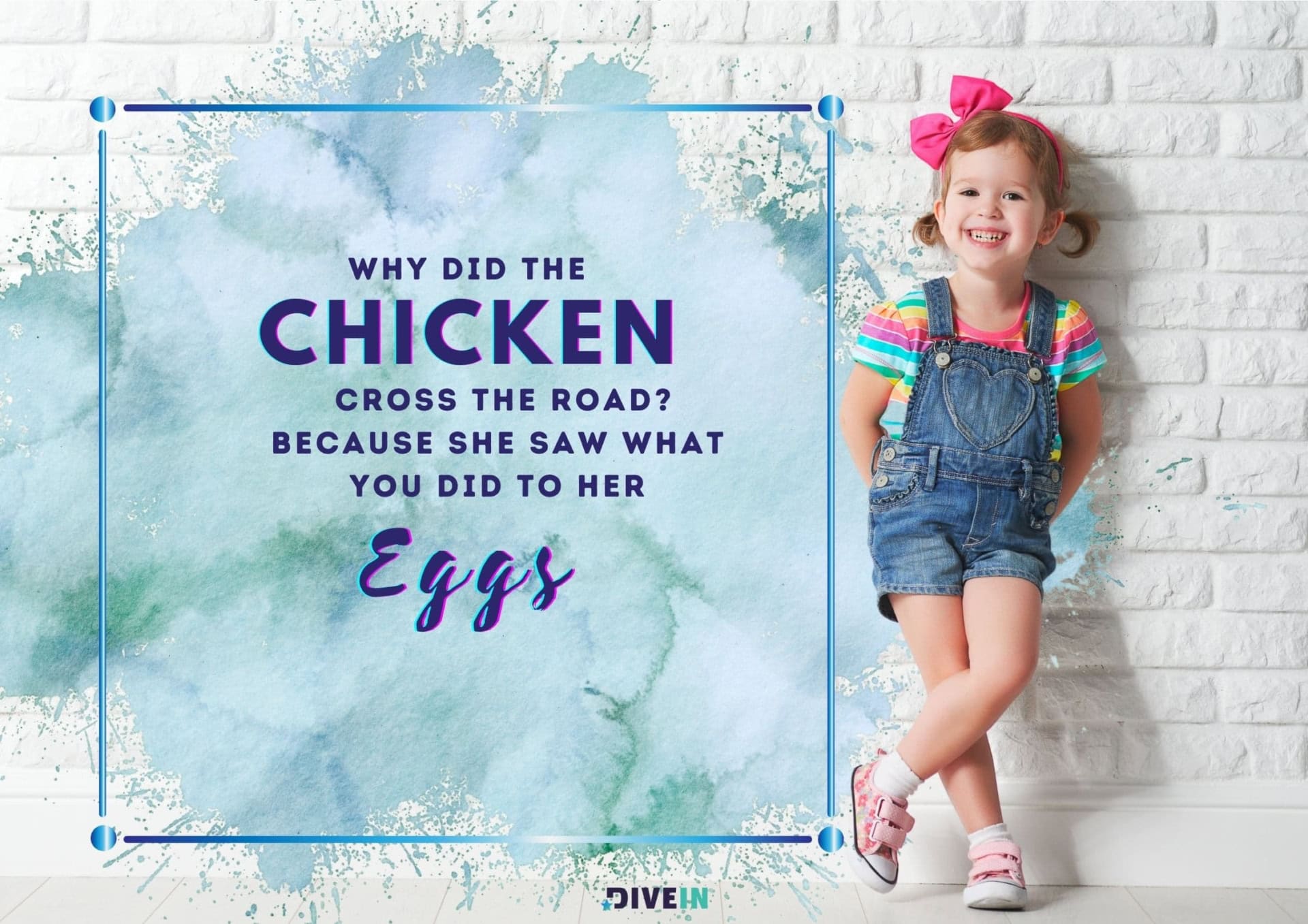 why did the chicken cross the road_ because she saw what you did to her eggs