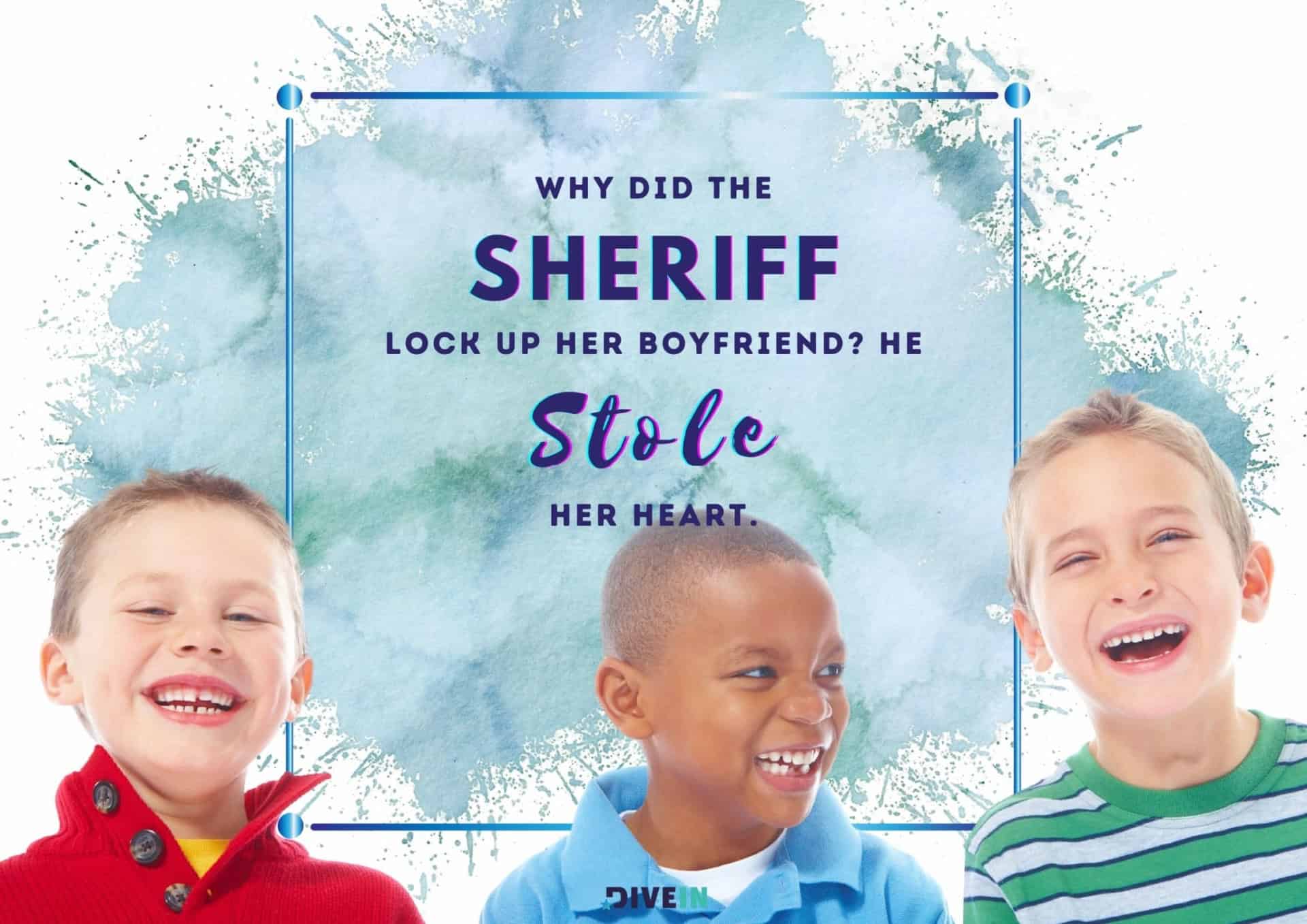 why did the sheriff lock up her boyfriend_ he stole her heart