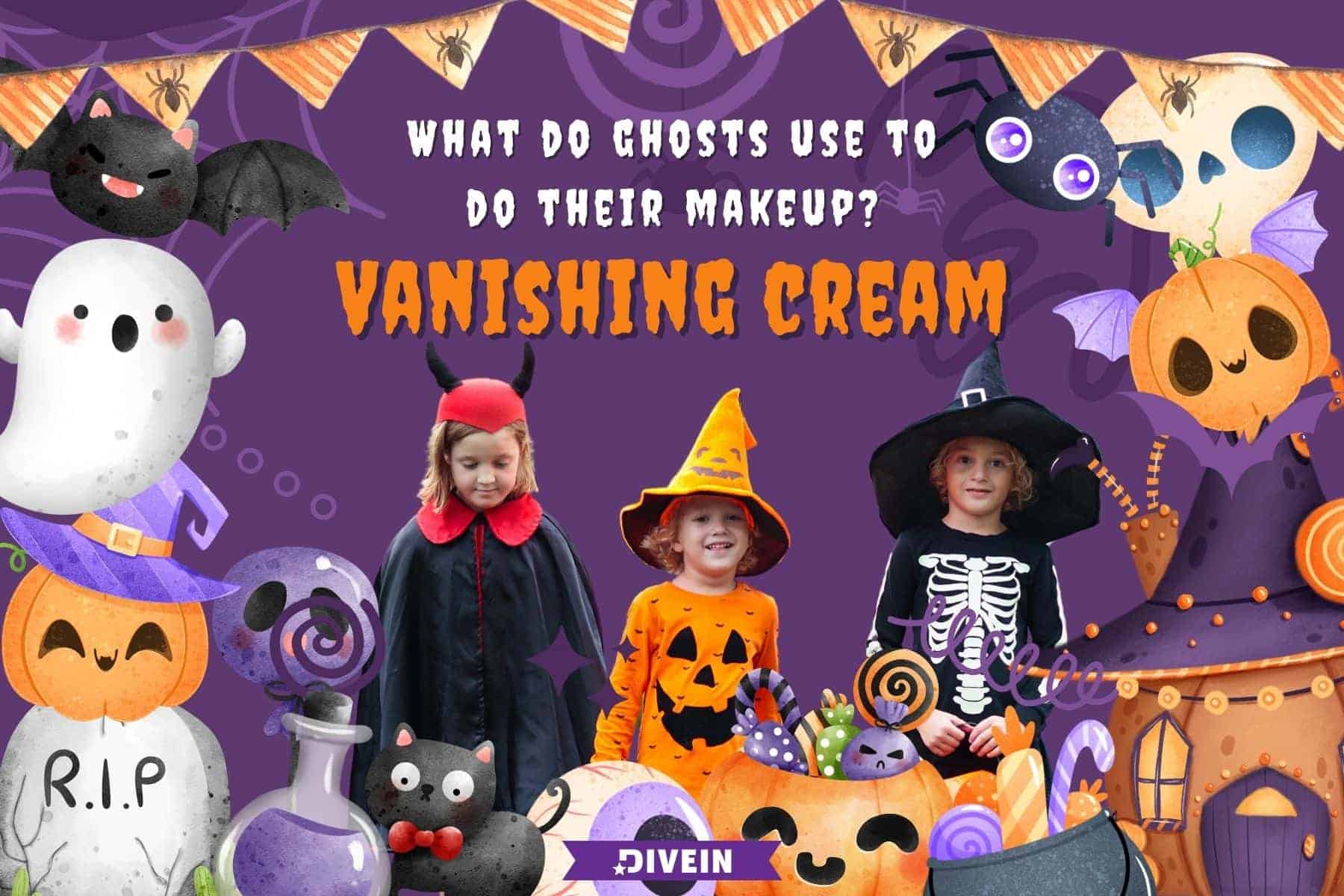 silly halloween jokes for kids.. what do ghosts use to do their makeup. vanishing cream