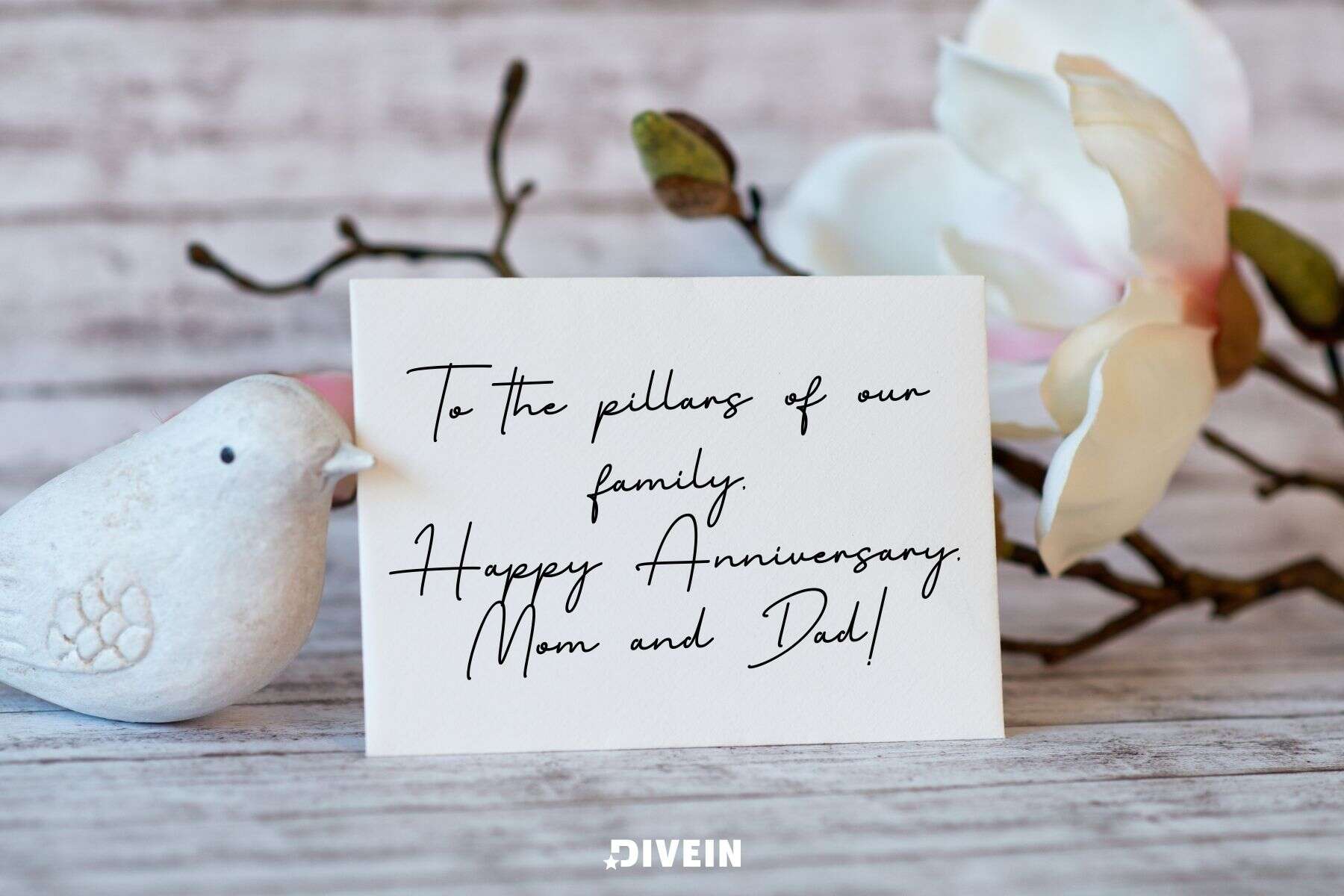 happy anniversary card message to parents