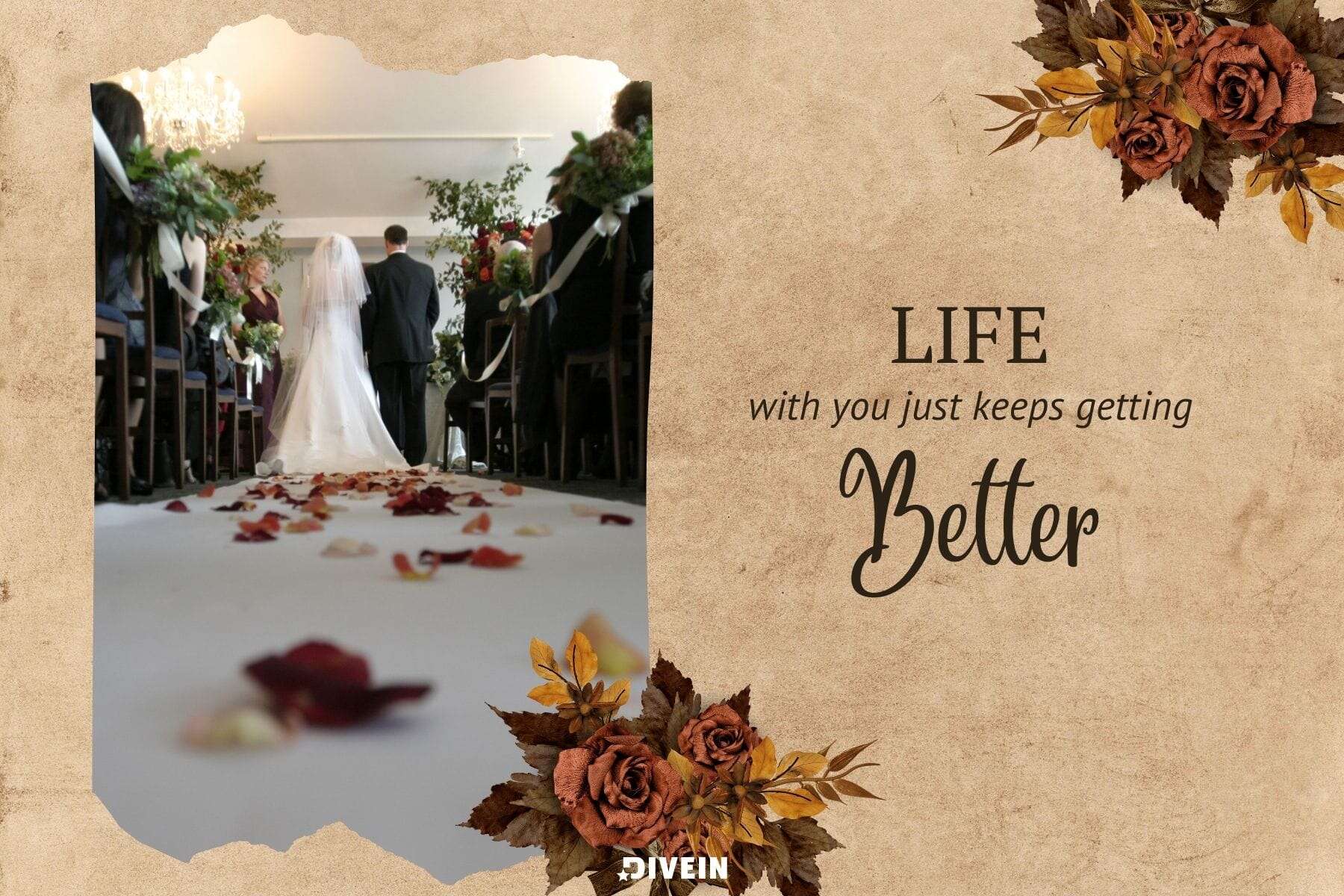 short anniversary wishes. life with you just keeps getting better