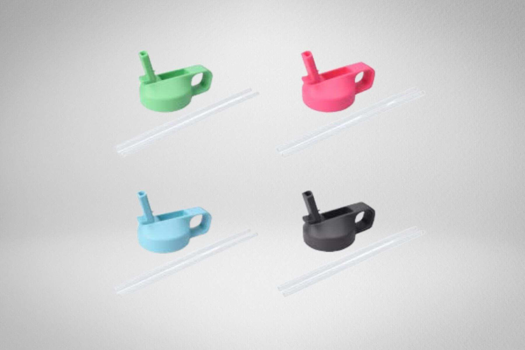 Hydro Cell includes a screw top for warm beverages or chugging drinks, and a straw lid with a loop.