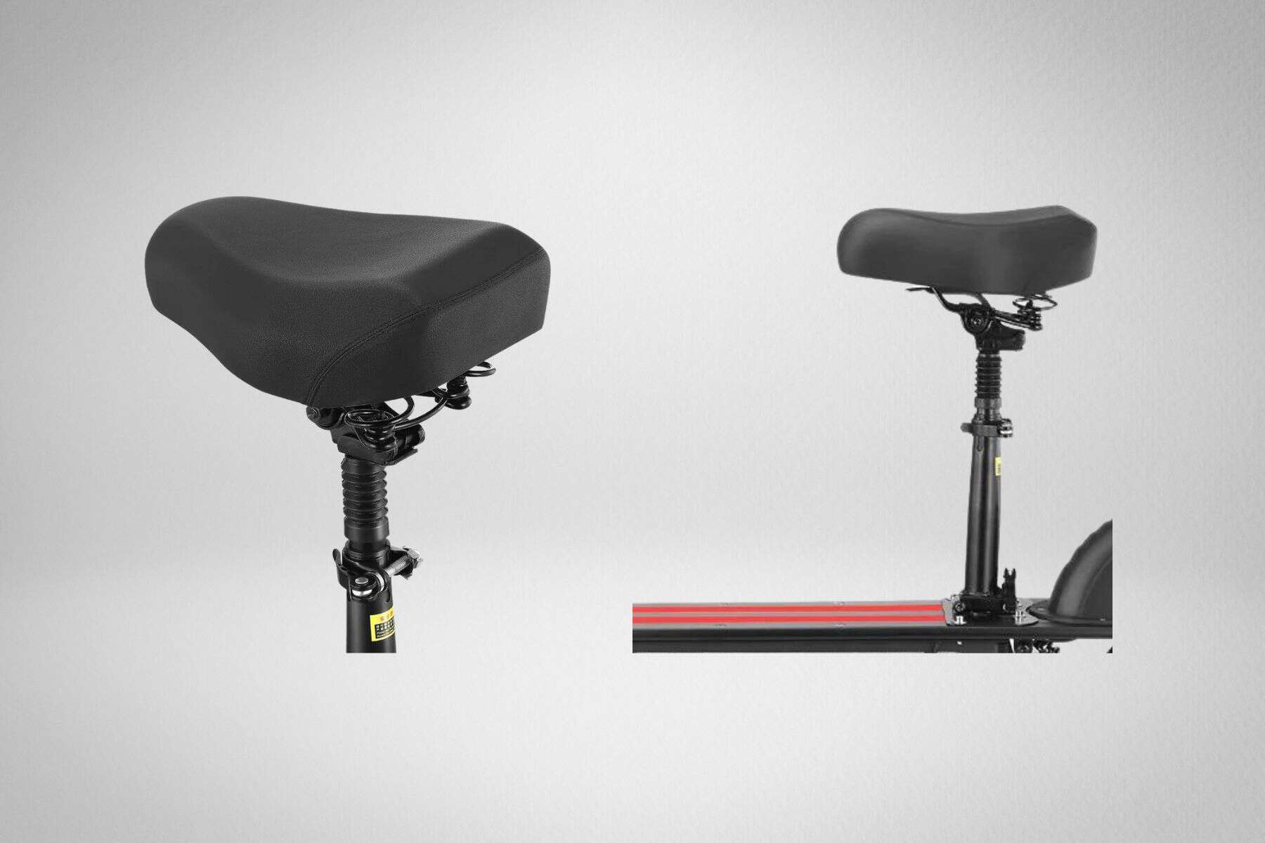 If you have a problematic knee, the seat is a total saver! 
