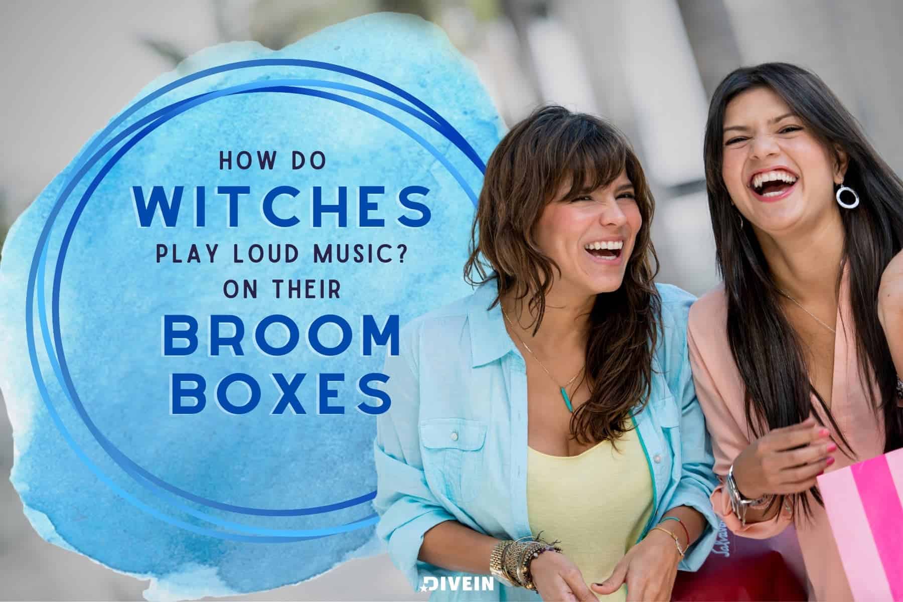 Halloween Jokes For Adults. How do witches play loud music_ On their broom boxes