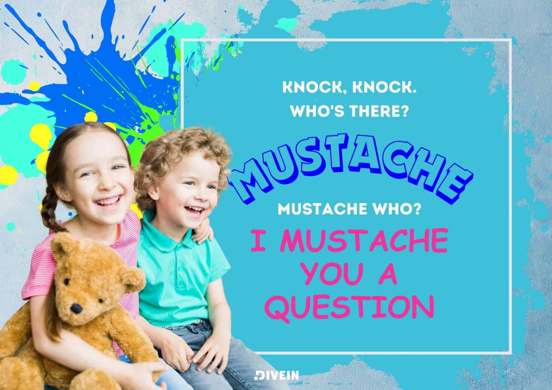 Knock Knock Jokes Mustache