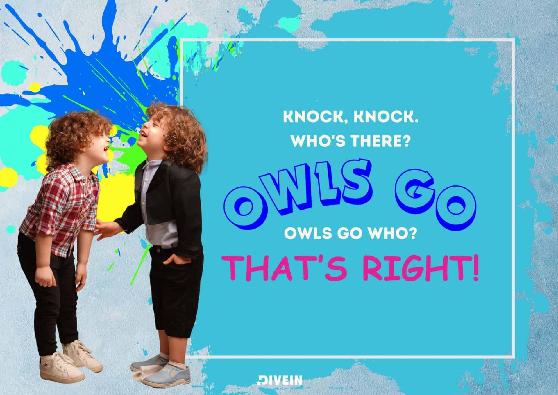 Knock Knock Jokes Owls