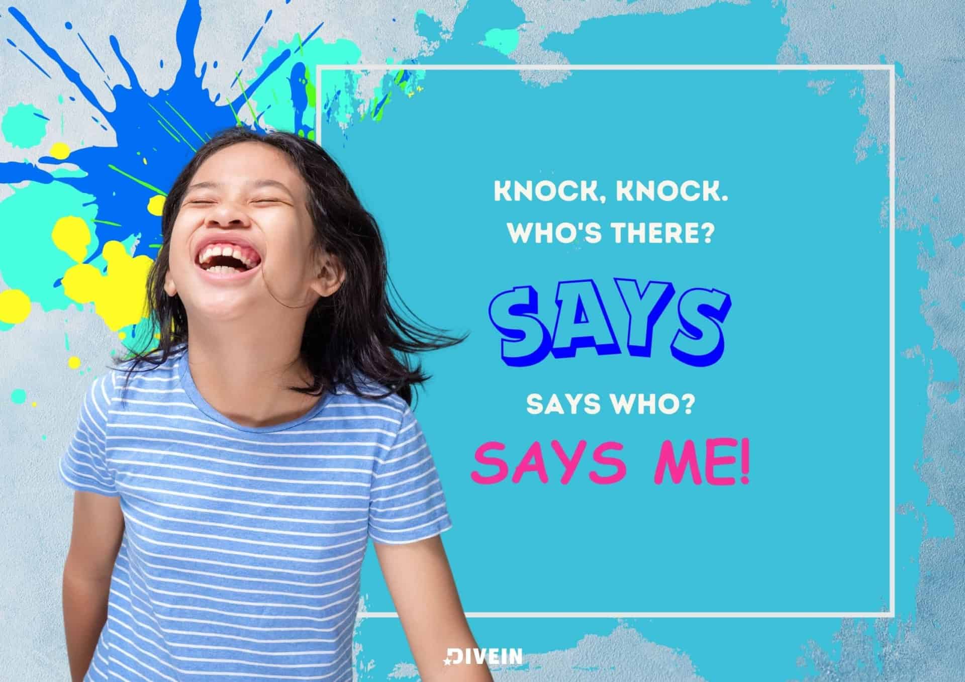 Knock Knock Jokes Says