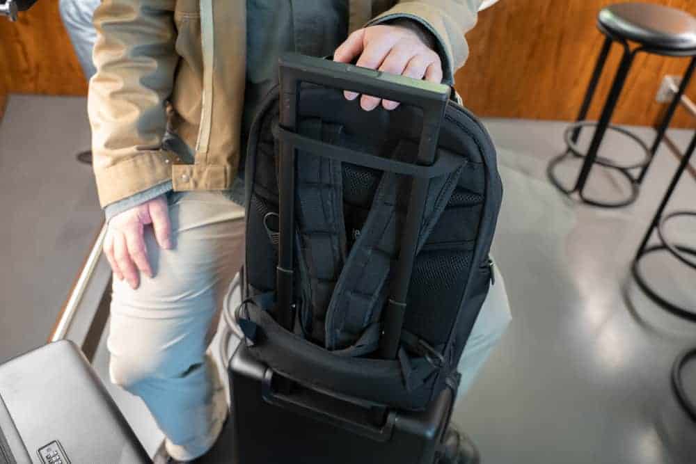 Level8 Atlas Laptop Backpack Back Straps