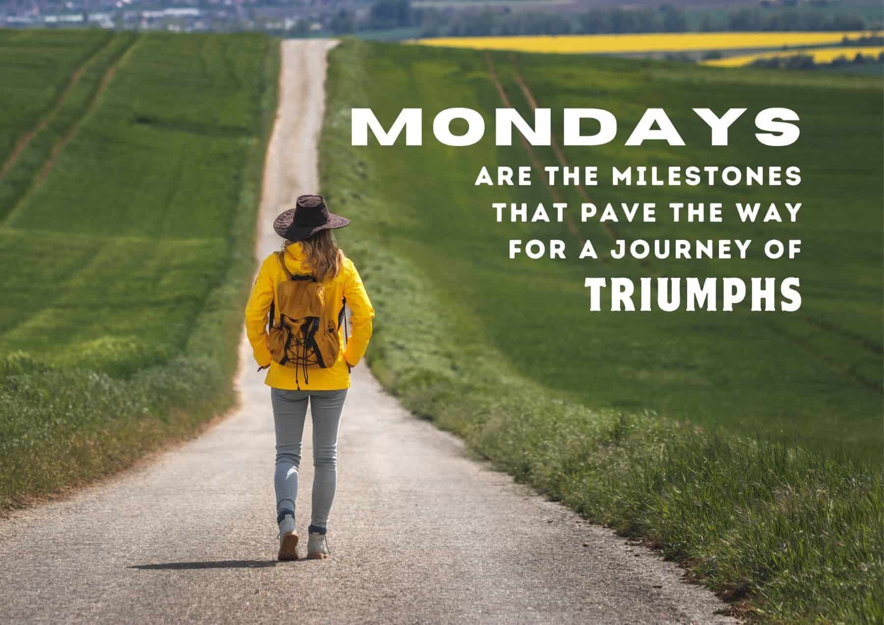 Happy monday motivational post, image size:1800x1272