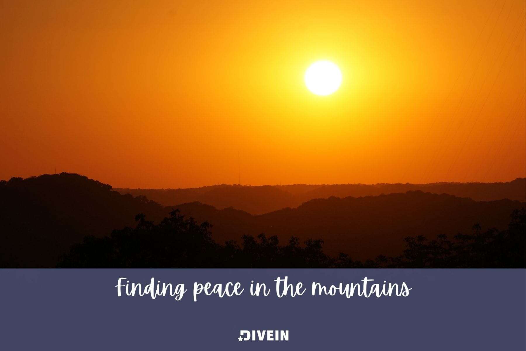 ig captions for nashville outdoors. finding peace in the mountains