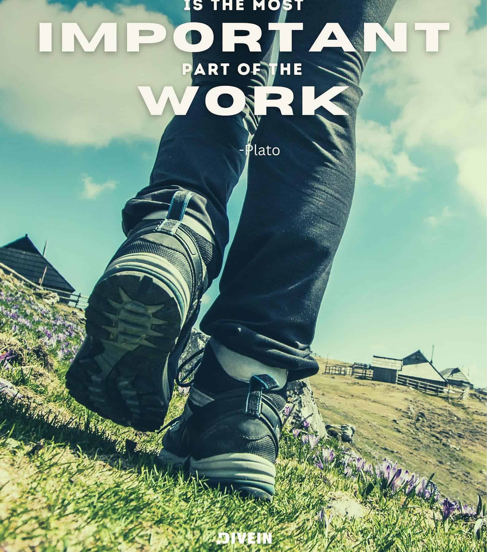 new chapter Quote. The beginning is the most important part of the work.