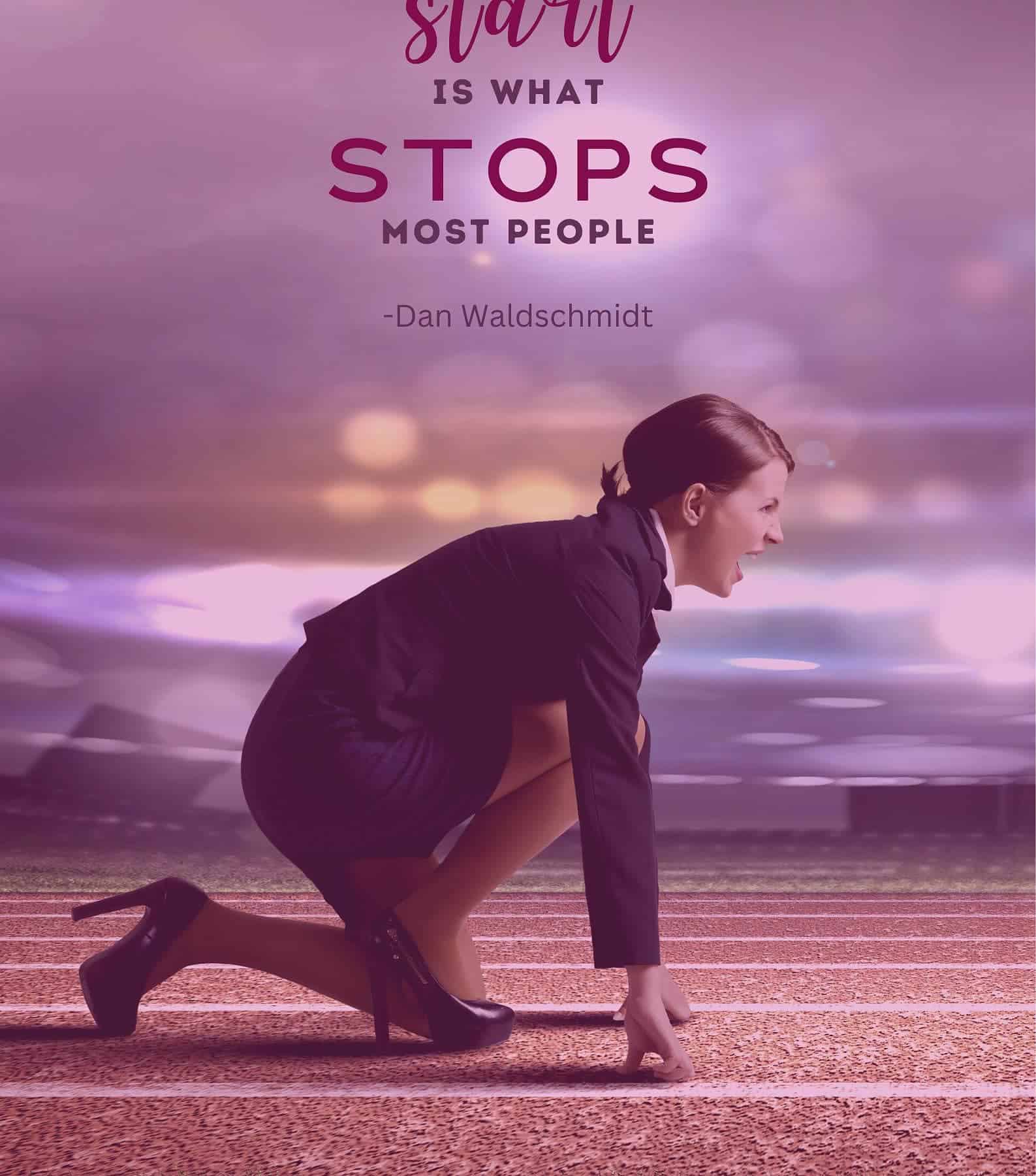 New Beginnings Quotes for Career Change. The start is what stops most people.