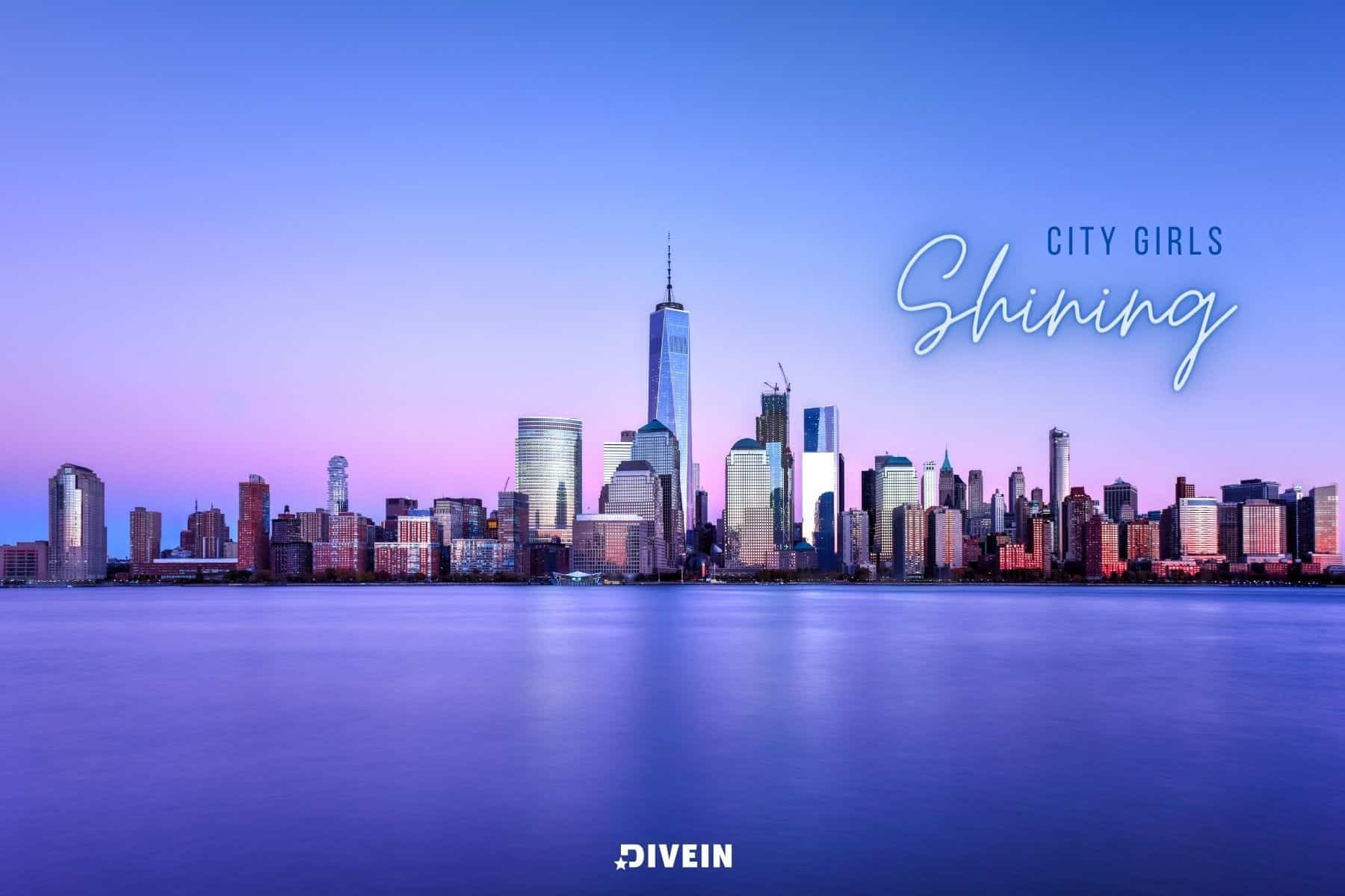 nyc captions for instagram for girls. city girls shining