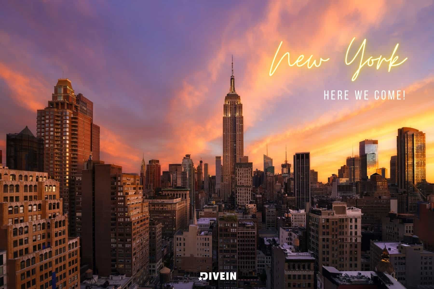 short quotes about new york. new york here we come