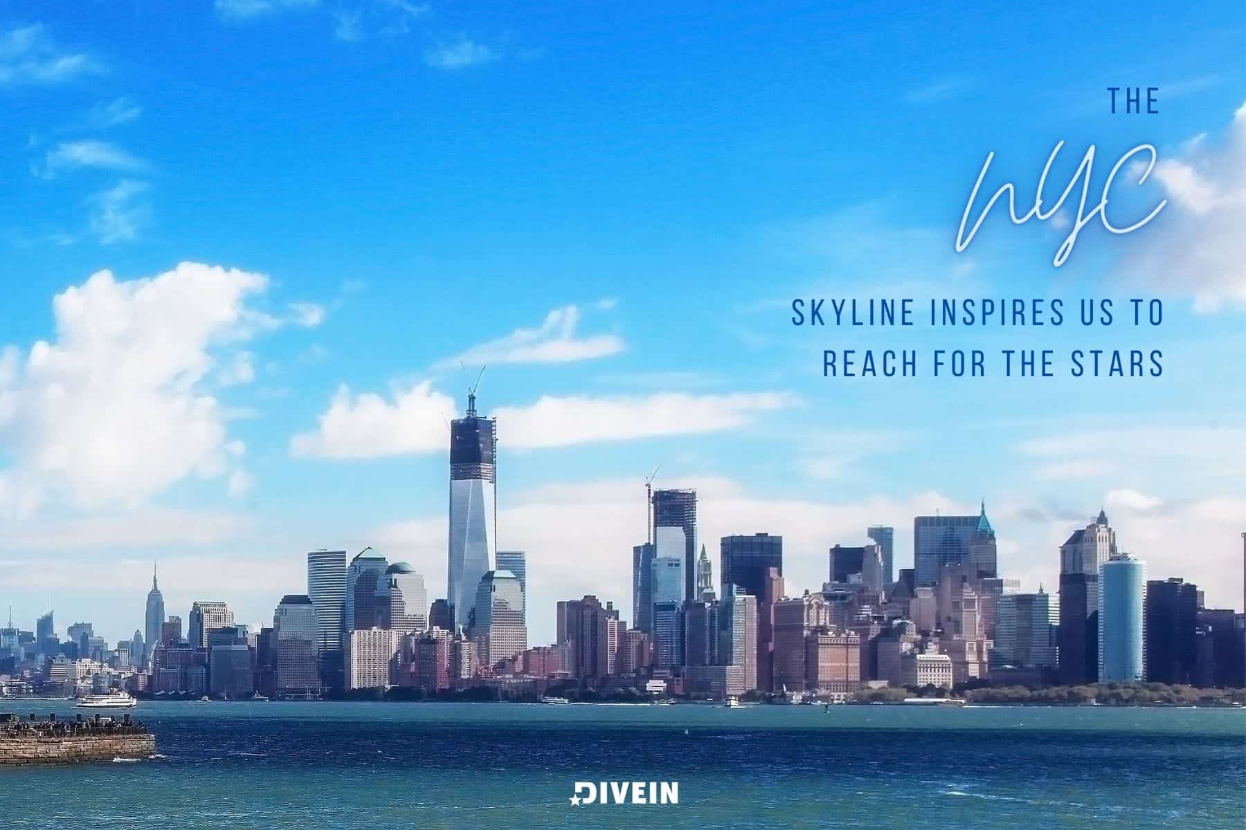 nyc skyline captions