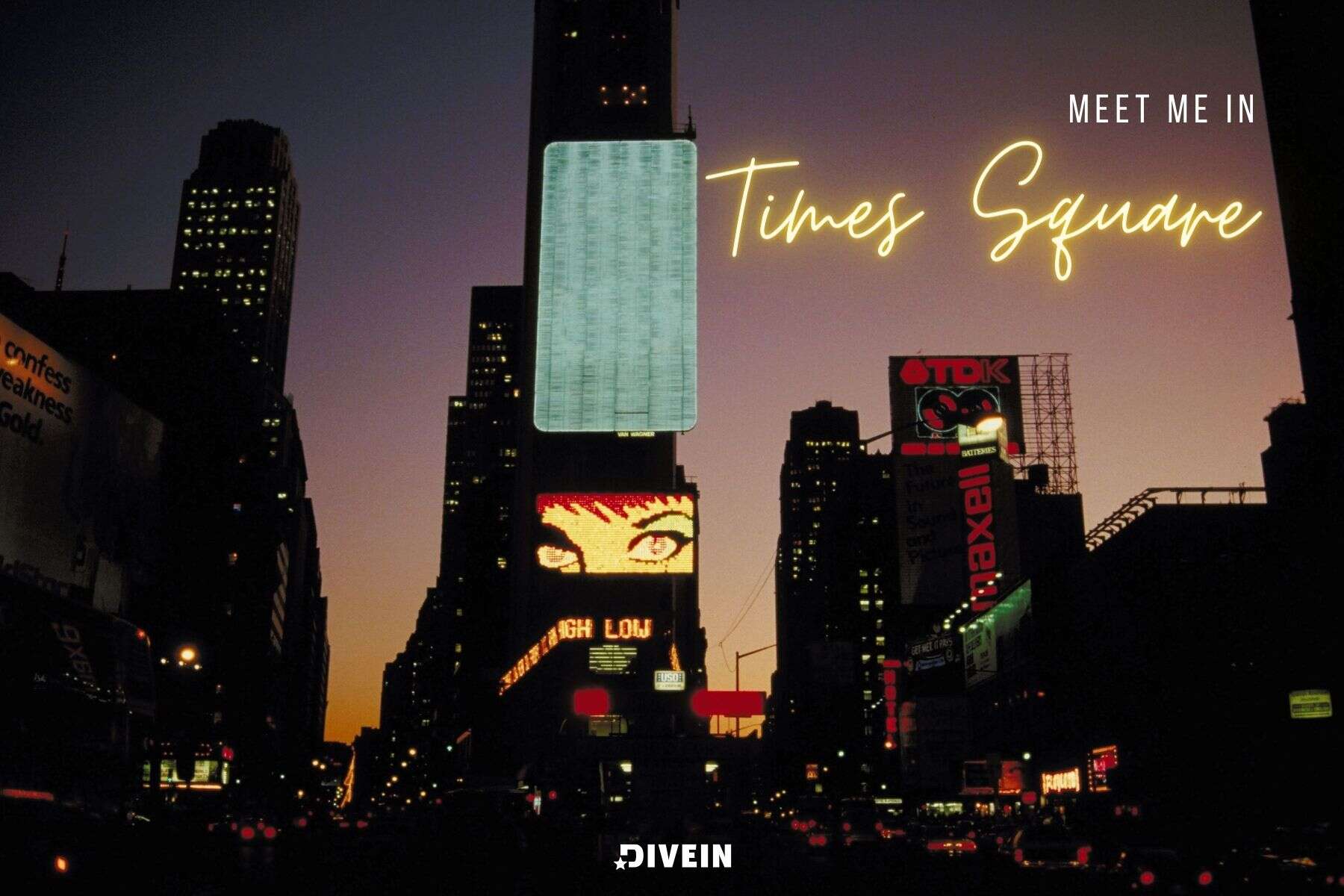 times square quotes. meet me in times square