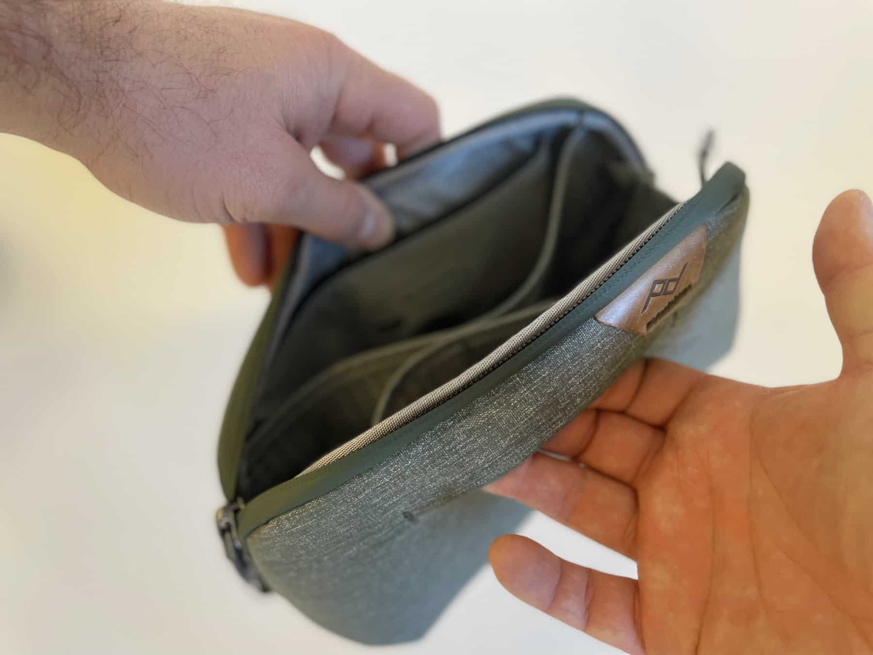 Peak Design Wash Pouch Open