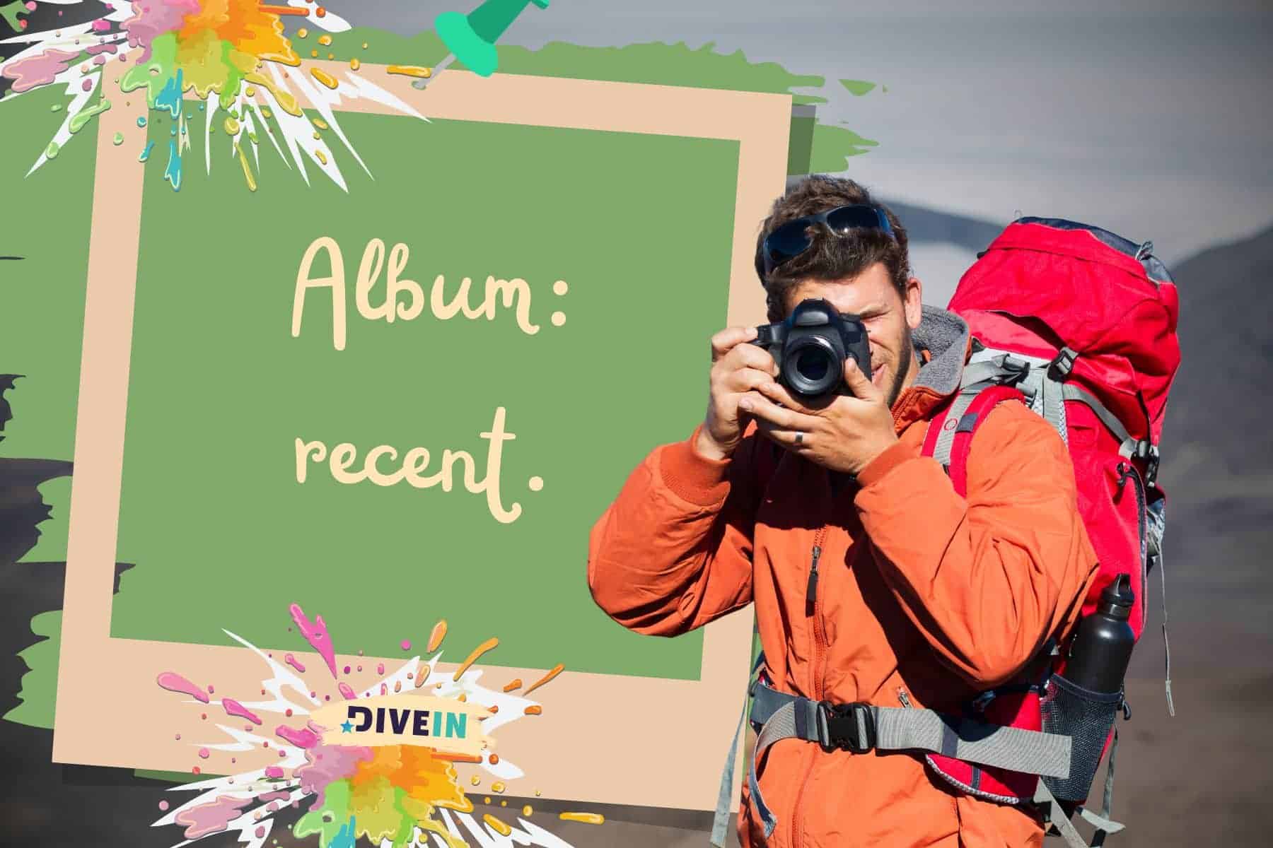 random photo dump captions. album. recent