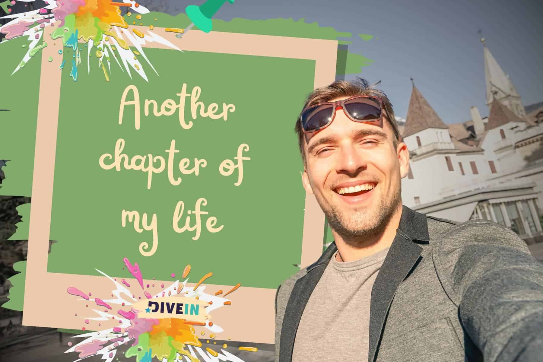 monthly photo dump captions. another chapter of my life