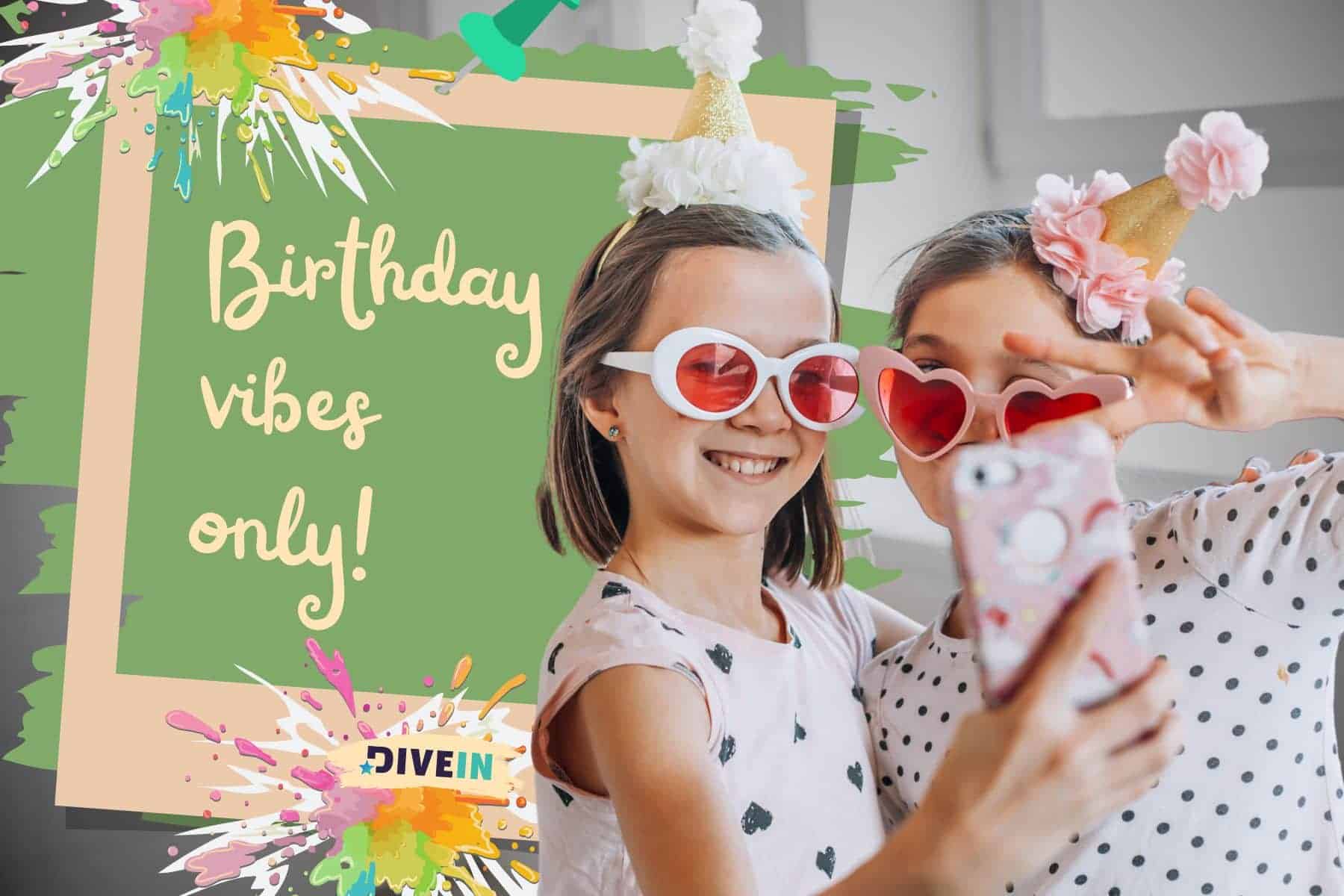 birthday photo dump captions. birthday vibes only.