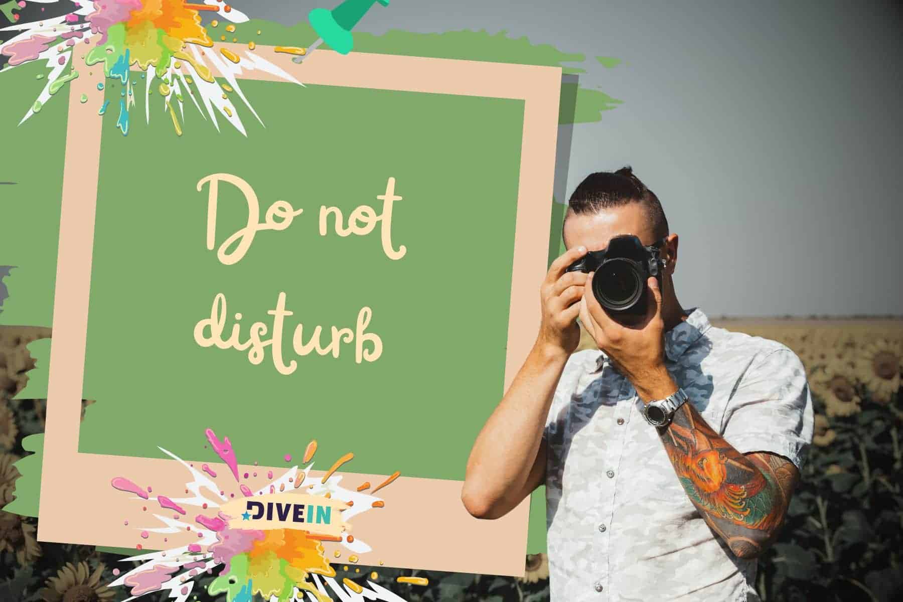 vacation photo dump captions. do not disturb