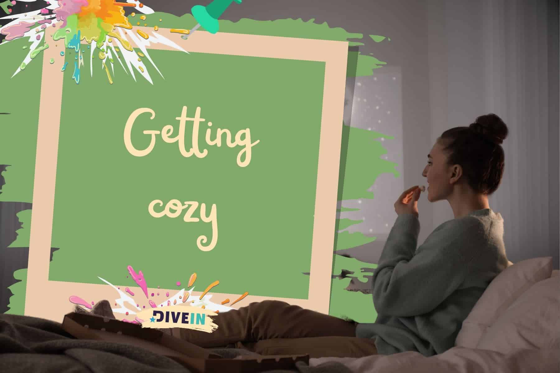 winter photo dump captions. getting cozy