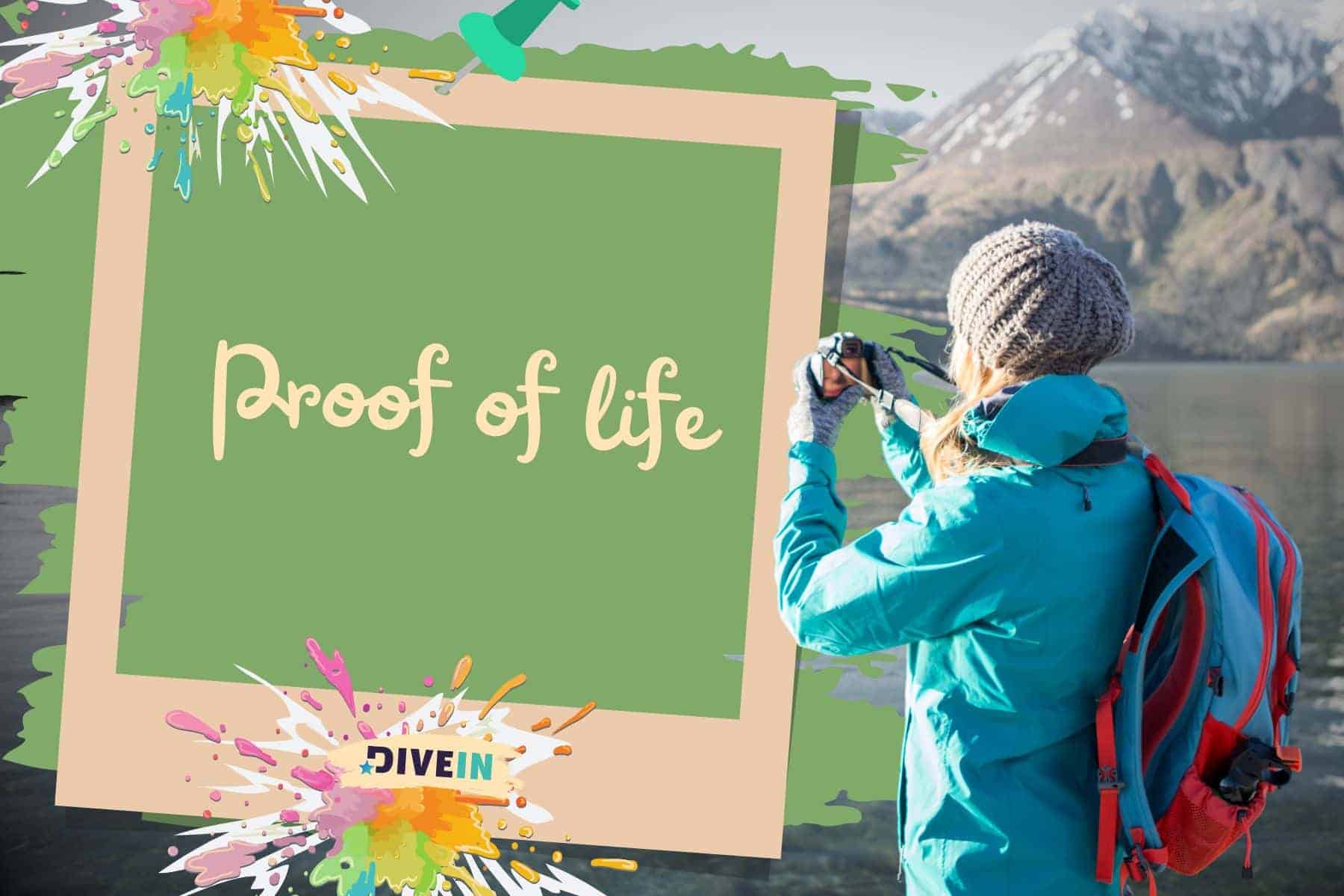 vacation photo dump captions. proof of life