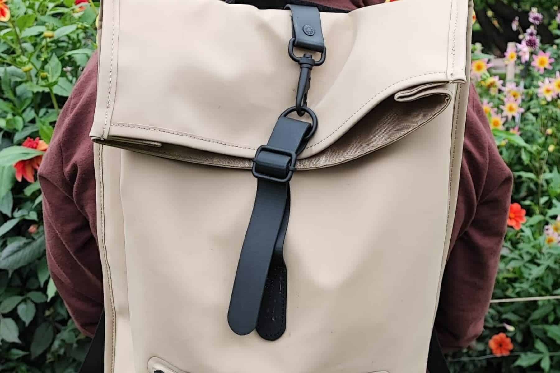 Rains Rolltop Rucksack 13l Front