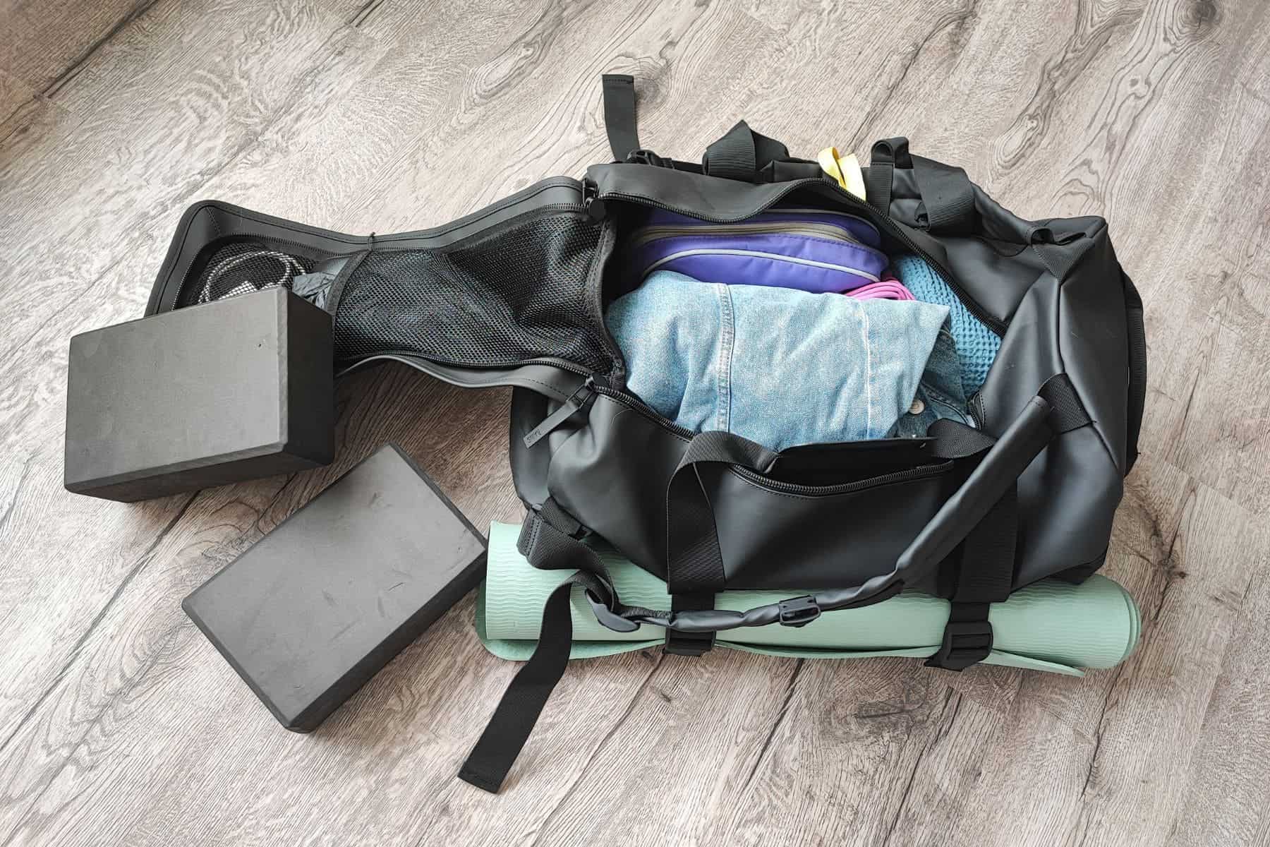 Rains Texel Duffel Bag Top