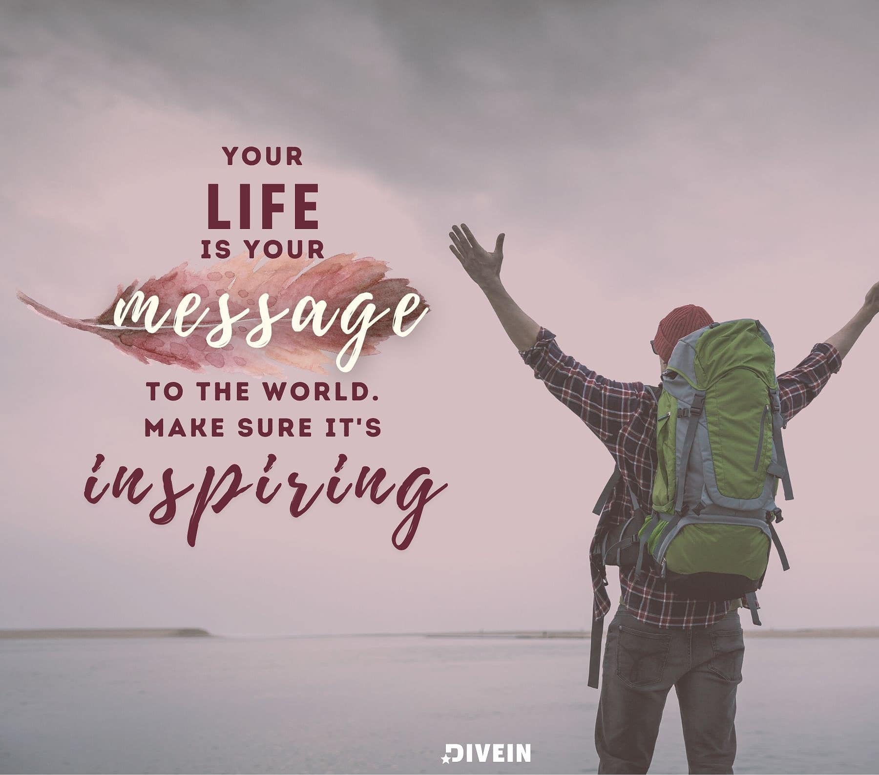 Self growth quotes. Your life is your message to the world. Make sure it’s inspiring.