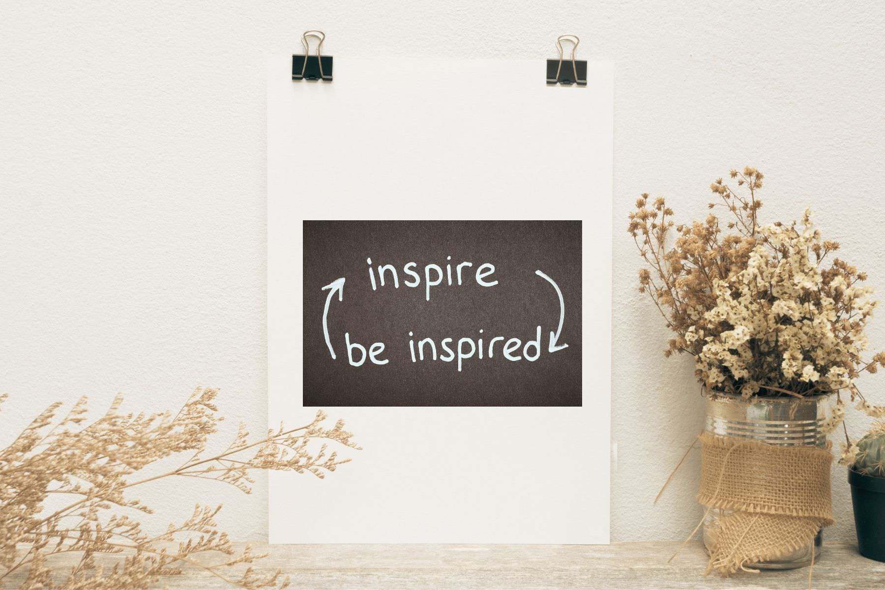 inspire. be inspired