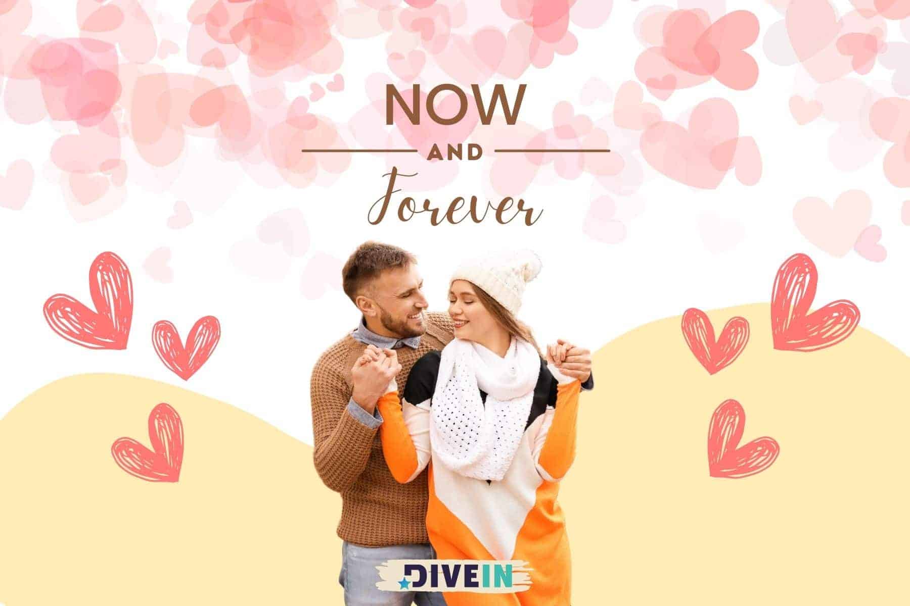 short love quotes for ring engraving. now and forever